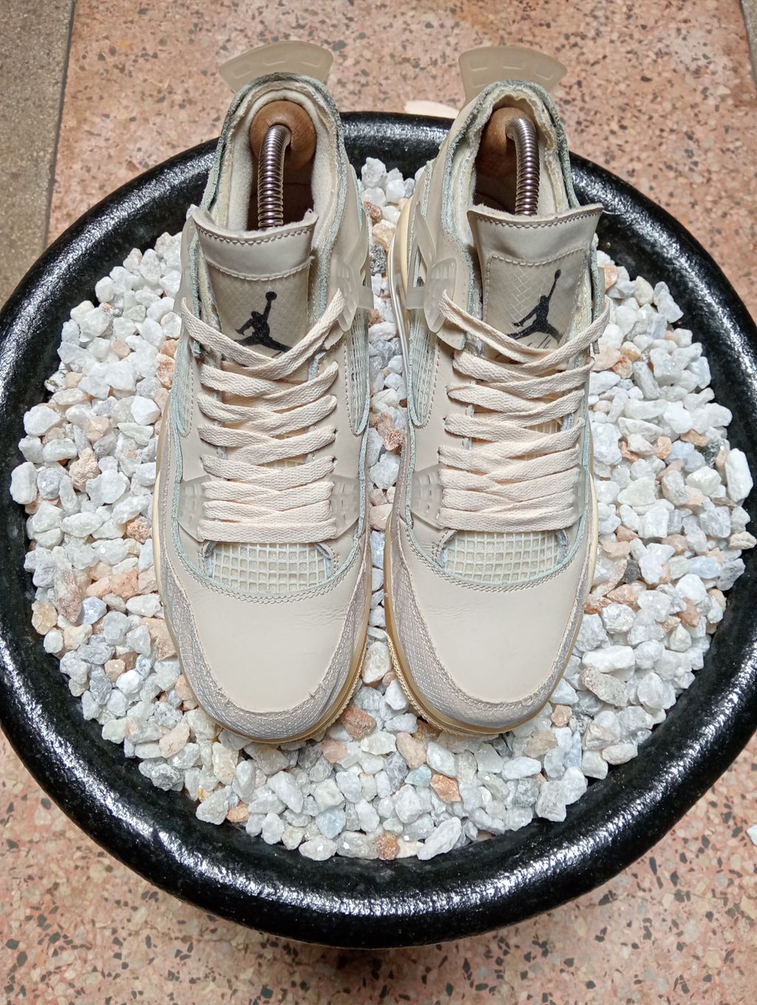 JORDAN 4 X OFF WHITE SAIL