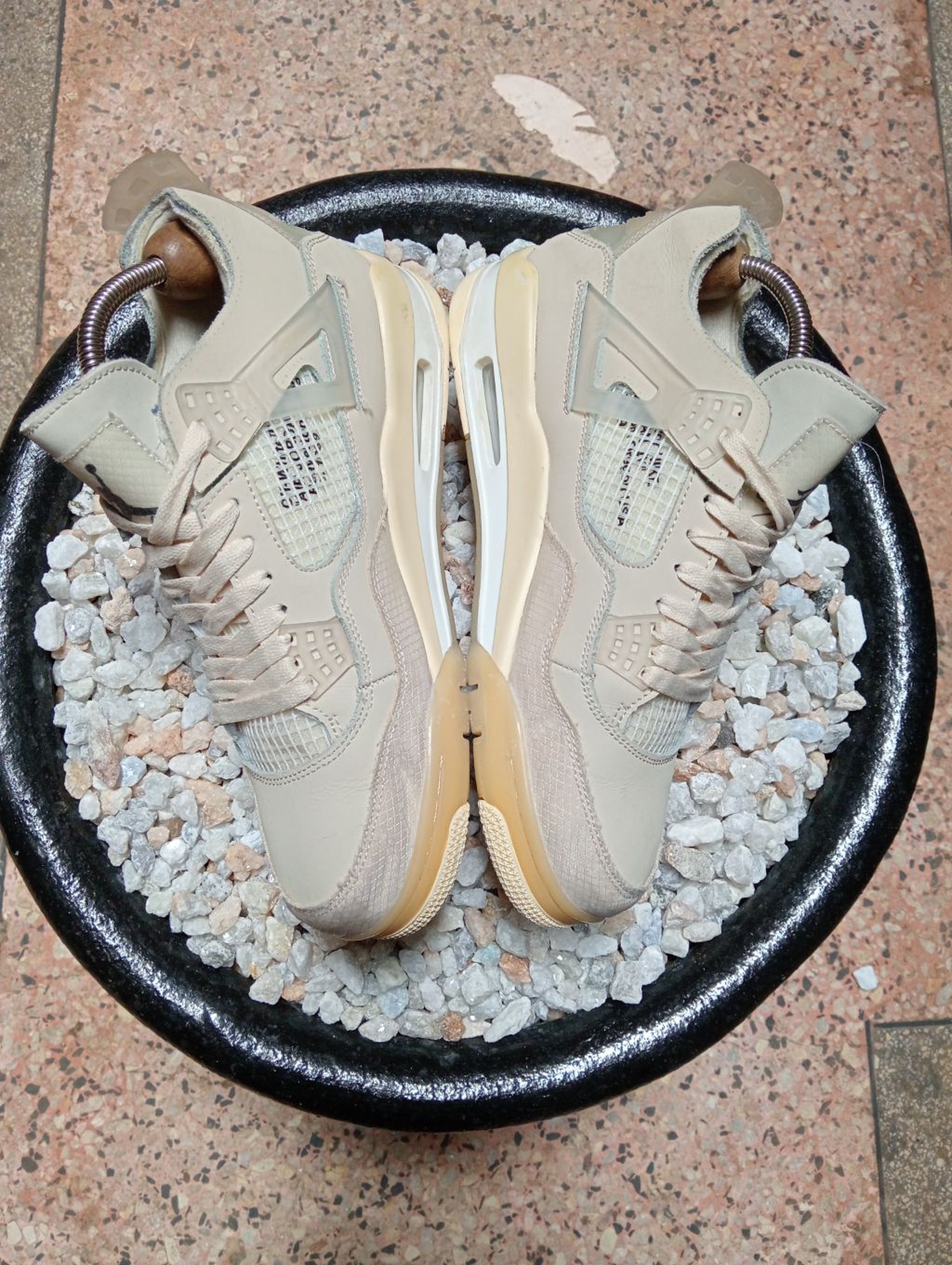 JORDAN 4 X OFF WHITE SAIL