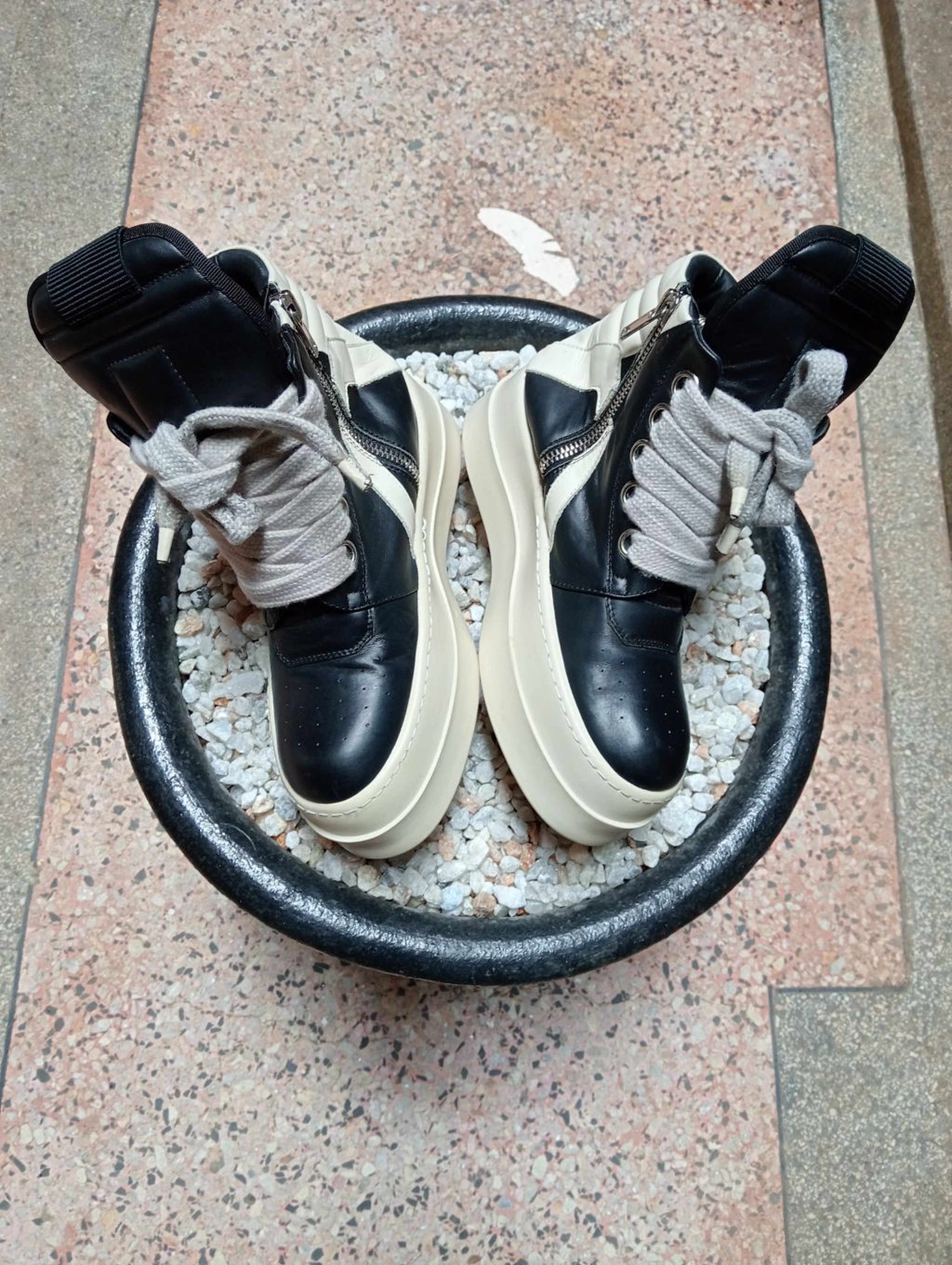 RICK OWENS GEOBASKET MEGA BUMPER 🖤