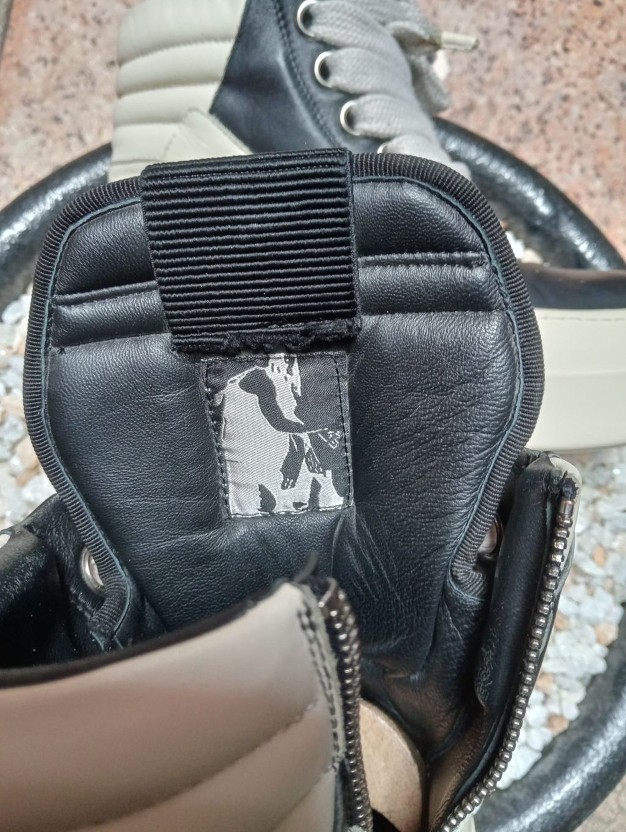 RICK OWENS GEOBASKET MEGA BUMPER 🖤