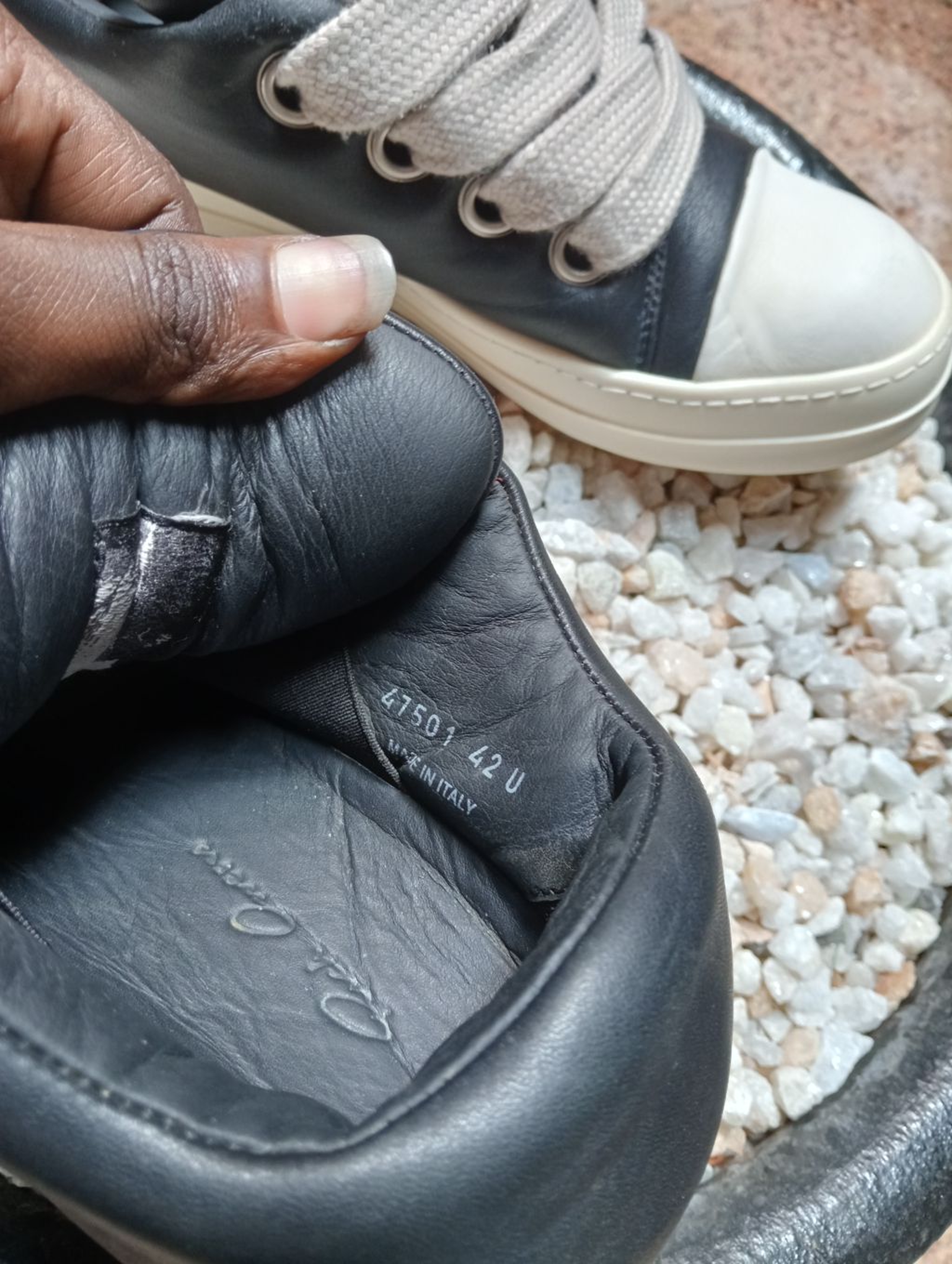 RICK OWENS JUMBO LACE 