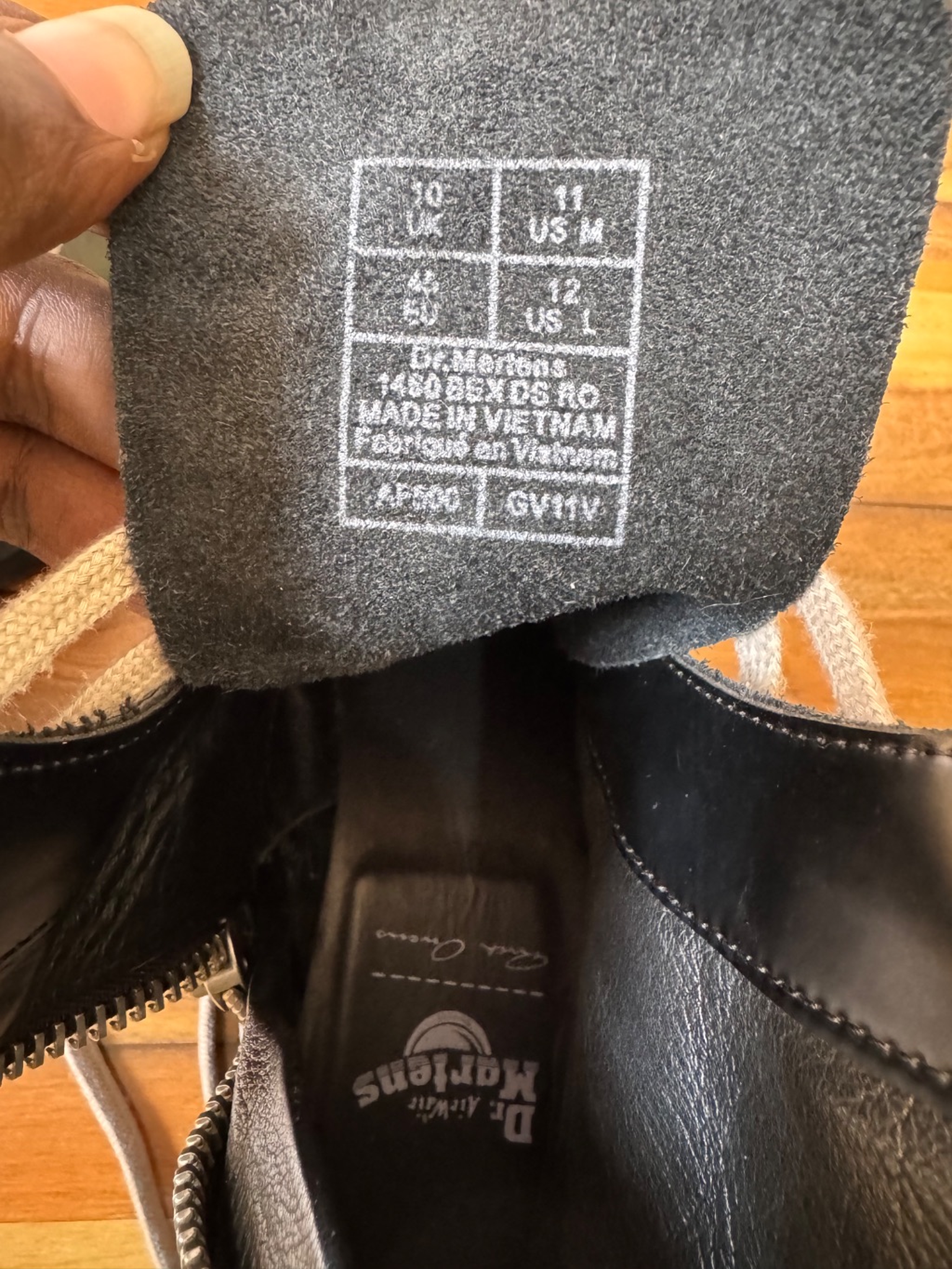 RICK OWENS X DR MARTENS 🖤