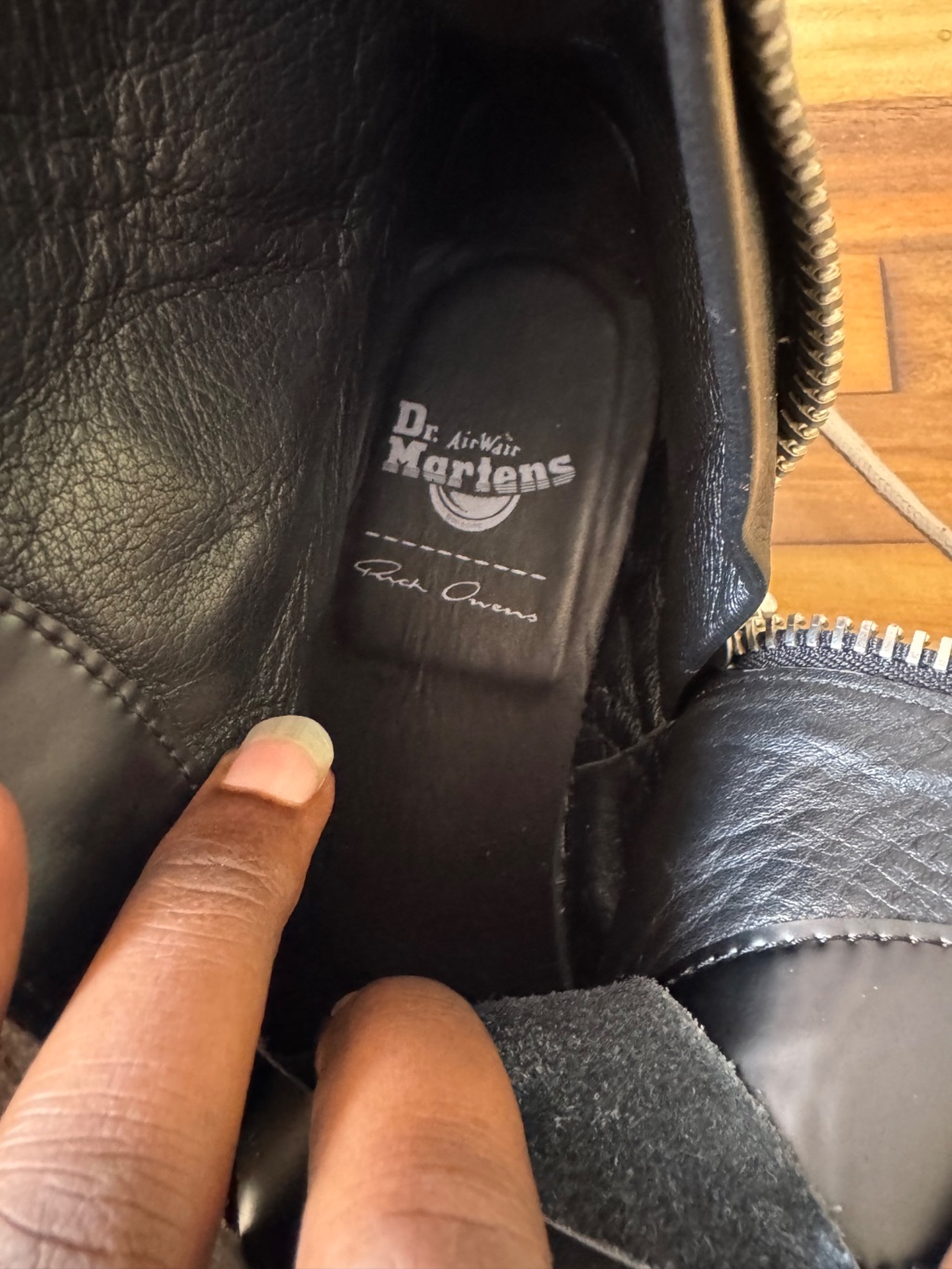 RICK OWENS X DR MARTENS 🖤