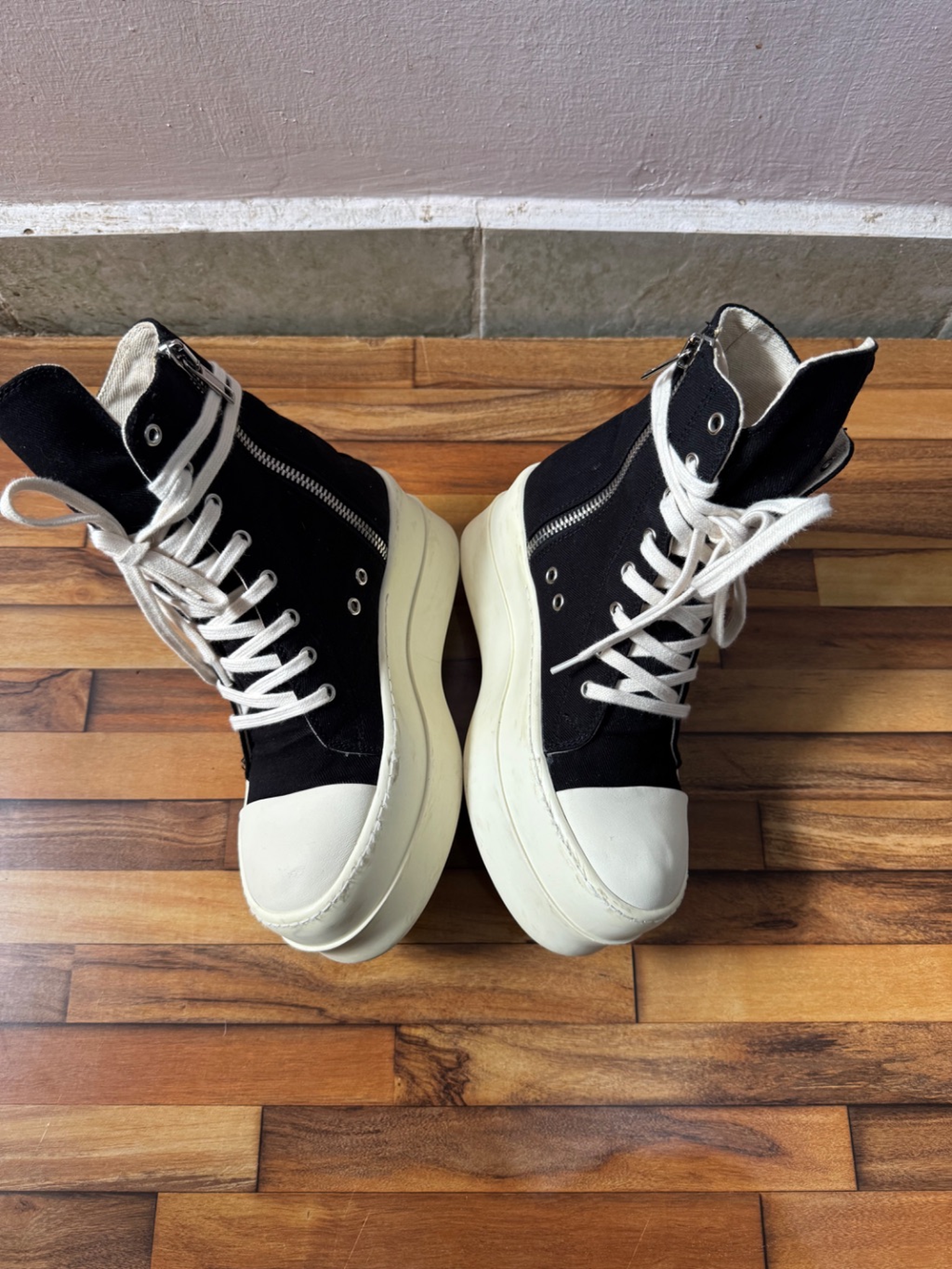 RICK OWENS DRKSHDW MEGA BUMPER HIGH TOP