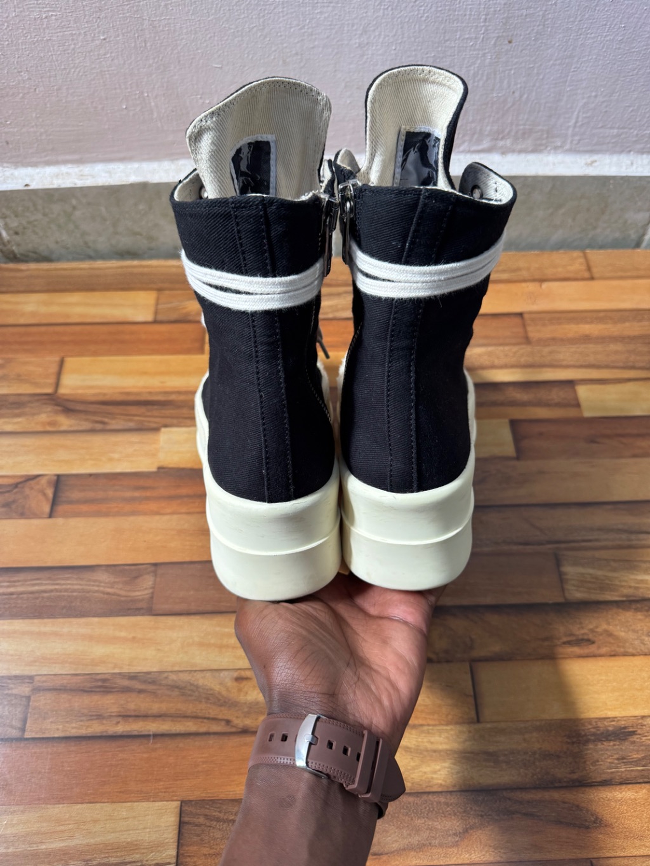 RICK OWENS DRKSHDW MEGA BUMPER HIGH TOP