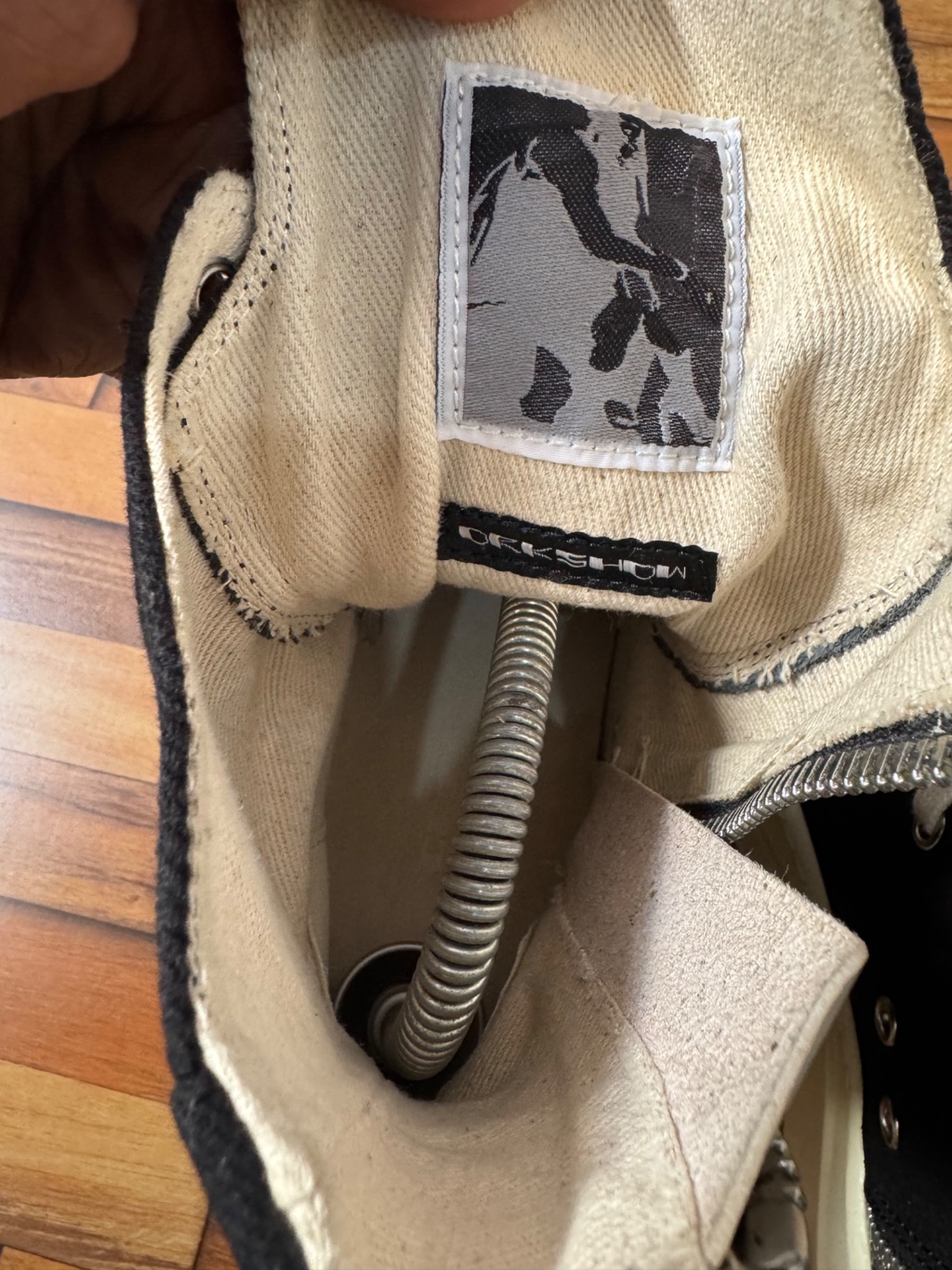 RICK OWENS DRKSHDW MEGA BUMPER HIGH TOP