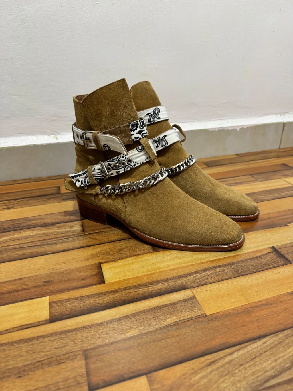 AMIRI BANDANA BUCKLE BOOTS 🔥🔥