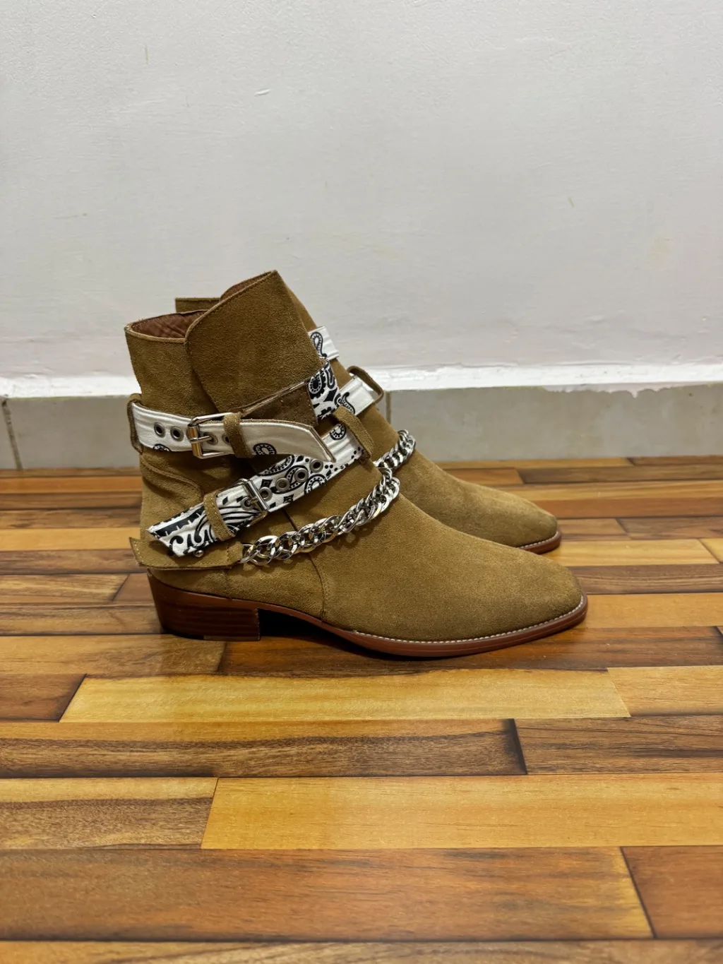 AMIRI BANDANA BUCKLE BOOTS 🔥🔥