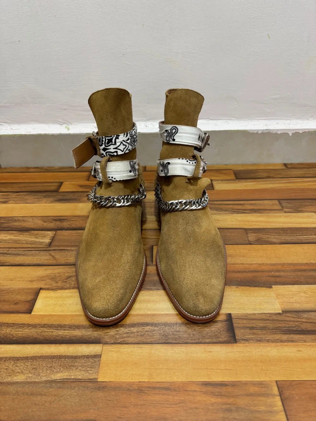 AMIRI BANDANA BUCKLE BOOTS 🔥🔥