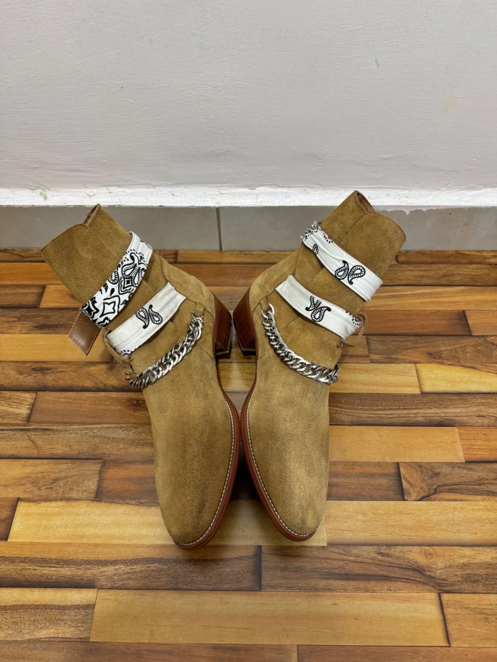 AMIRI BANDANA BUCKLE BOOTS 🔥🔥