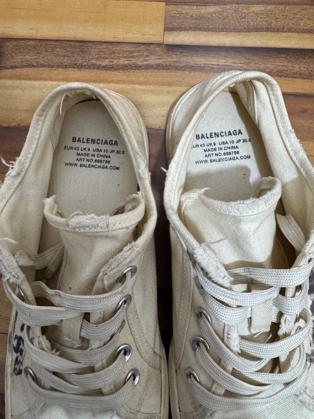 BALENCIAGA CANVAS 🤍