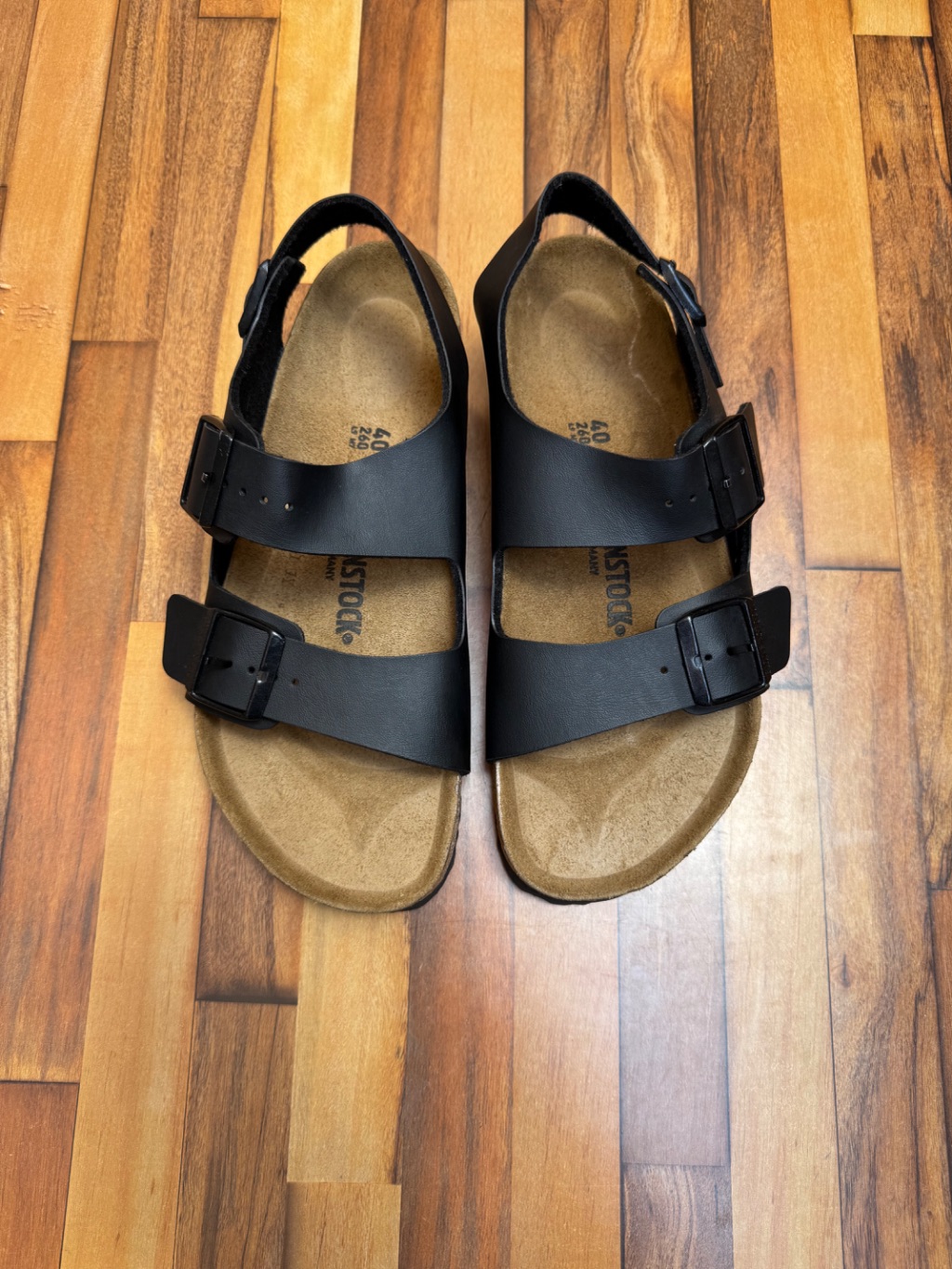 BIRKENSTOCK MILANO SANDALS 🖤