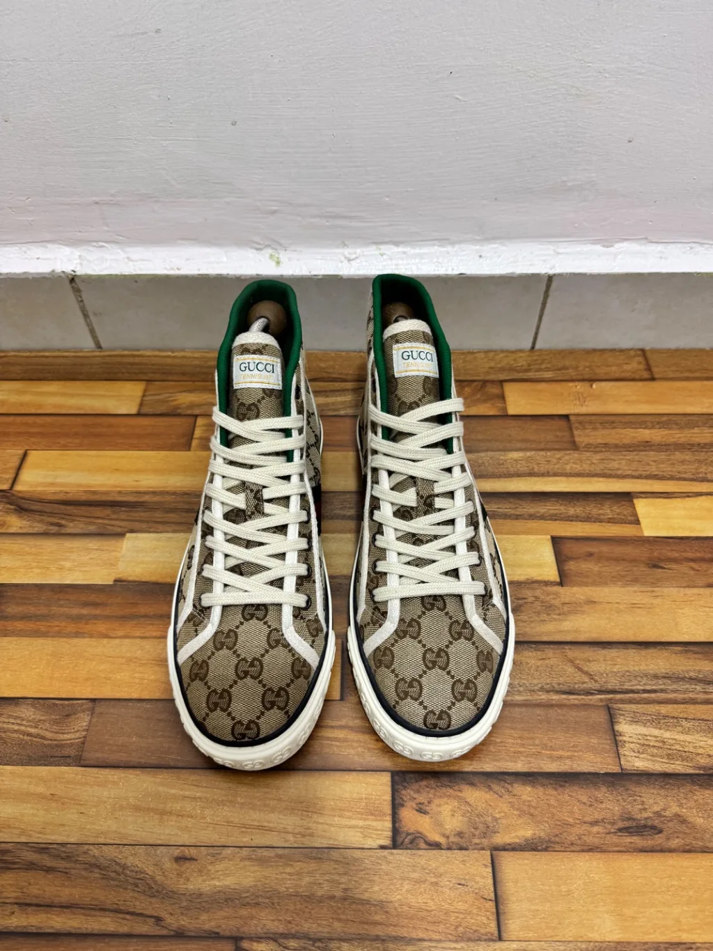 GUCCI TENNIS 1977 HIGH TOP SNEAKERS