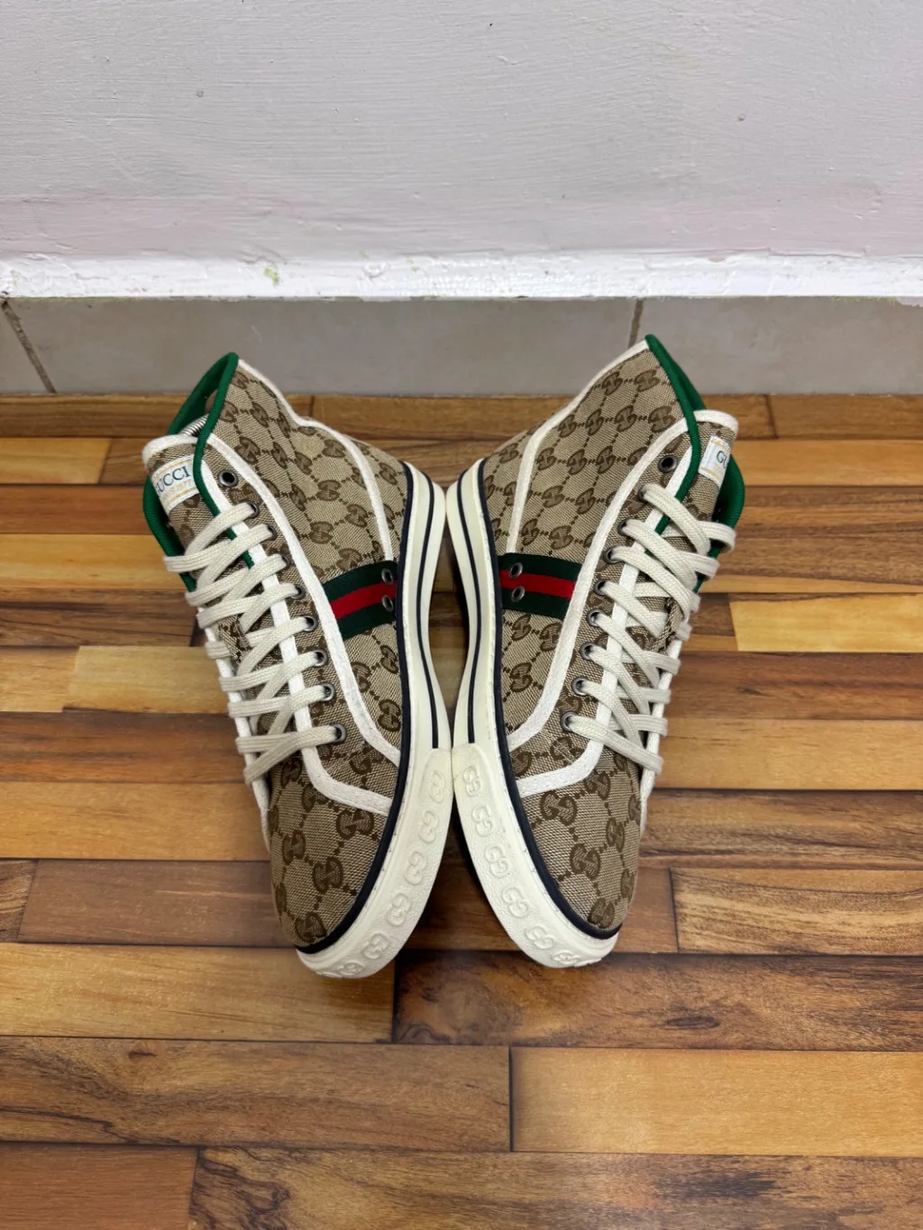 GUCCI TENNIS 1977 HIGH TOP SNEAKERS