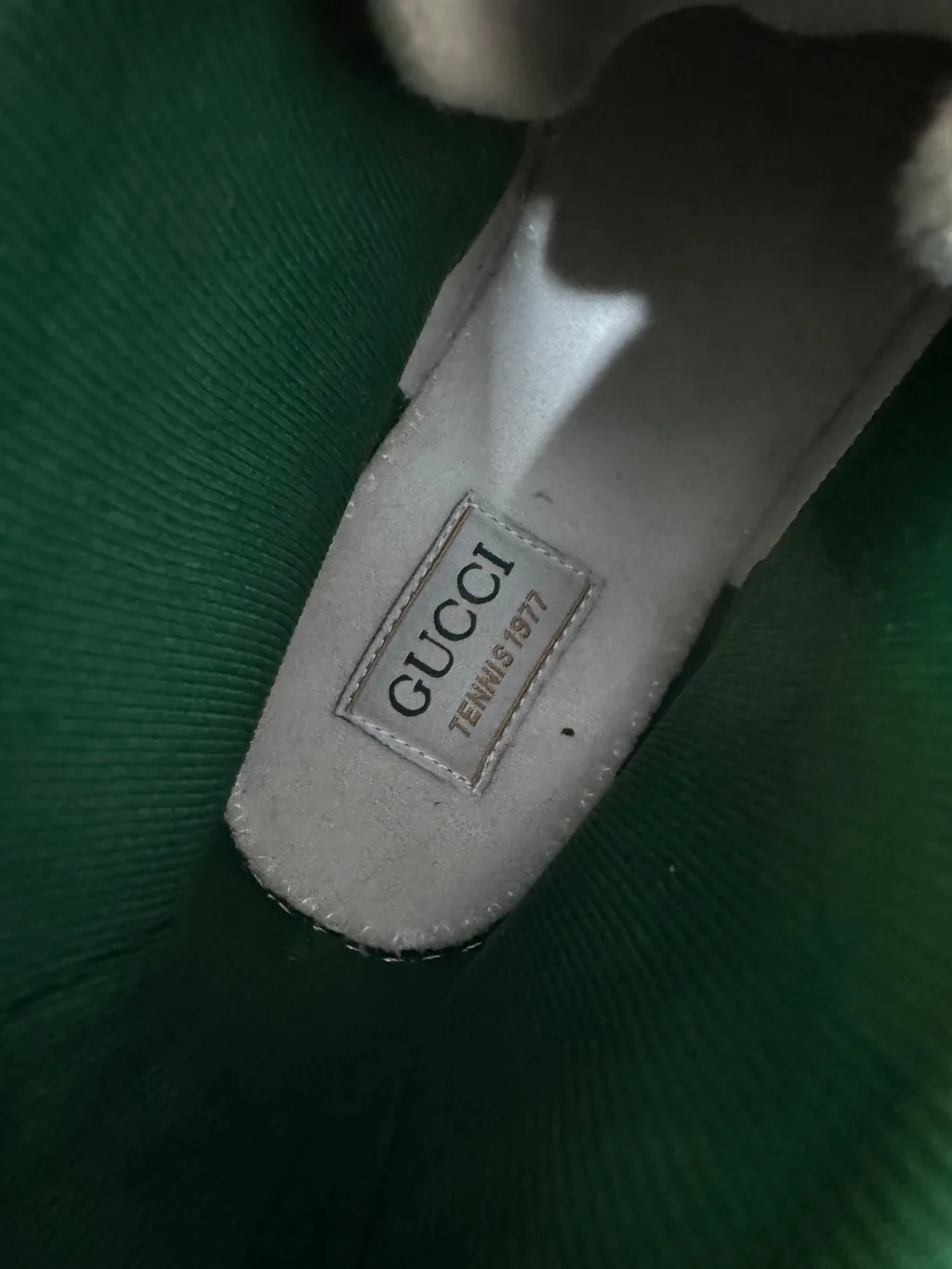 GUCCI TENNIS 1977 HIGH TOP SNEAKERS