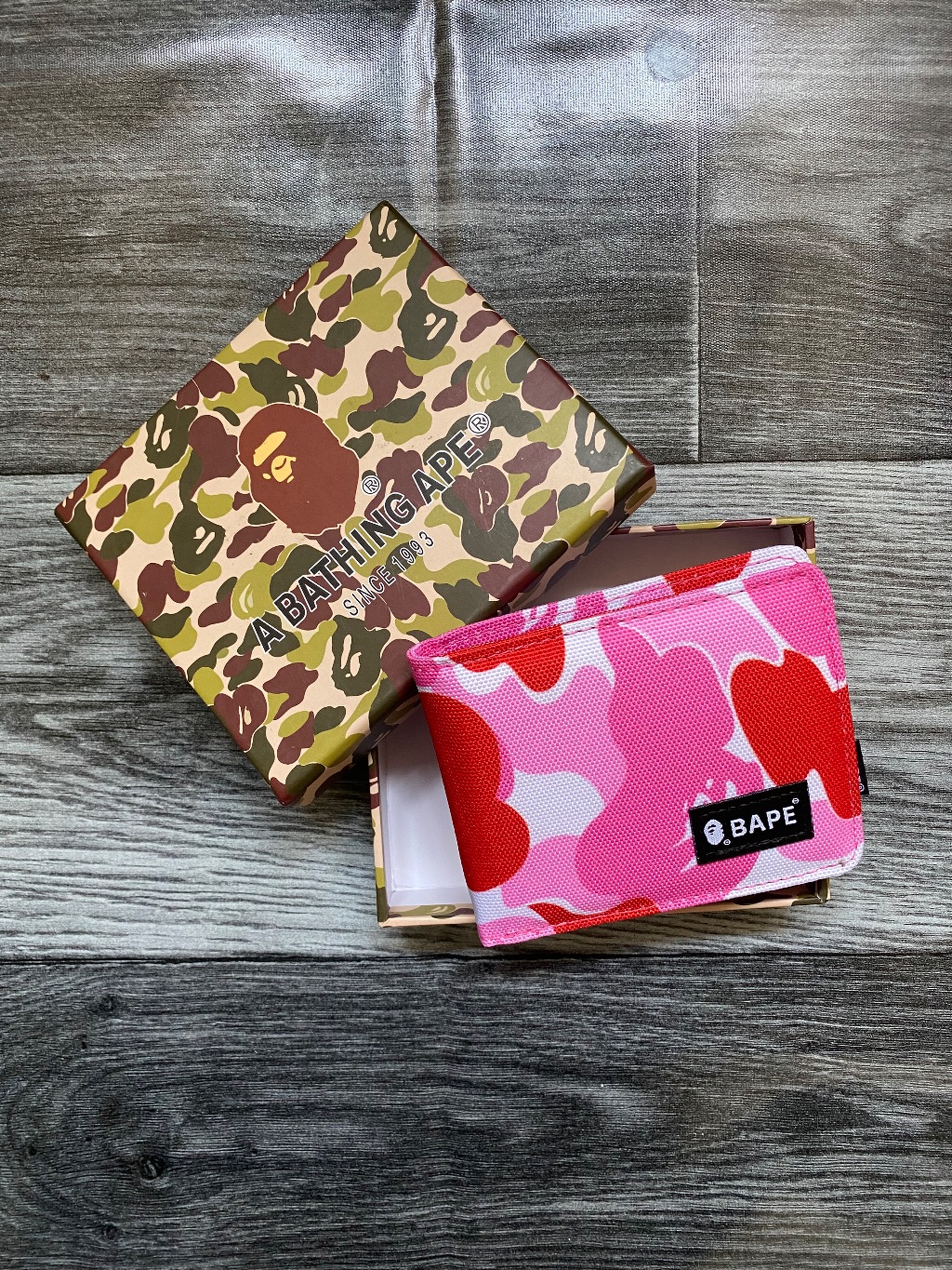 Bathing ape wallets