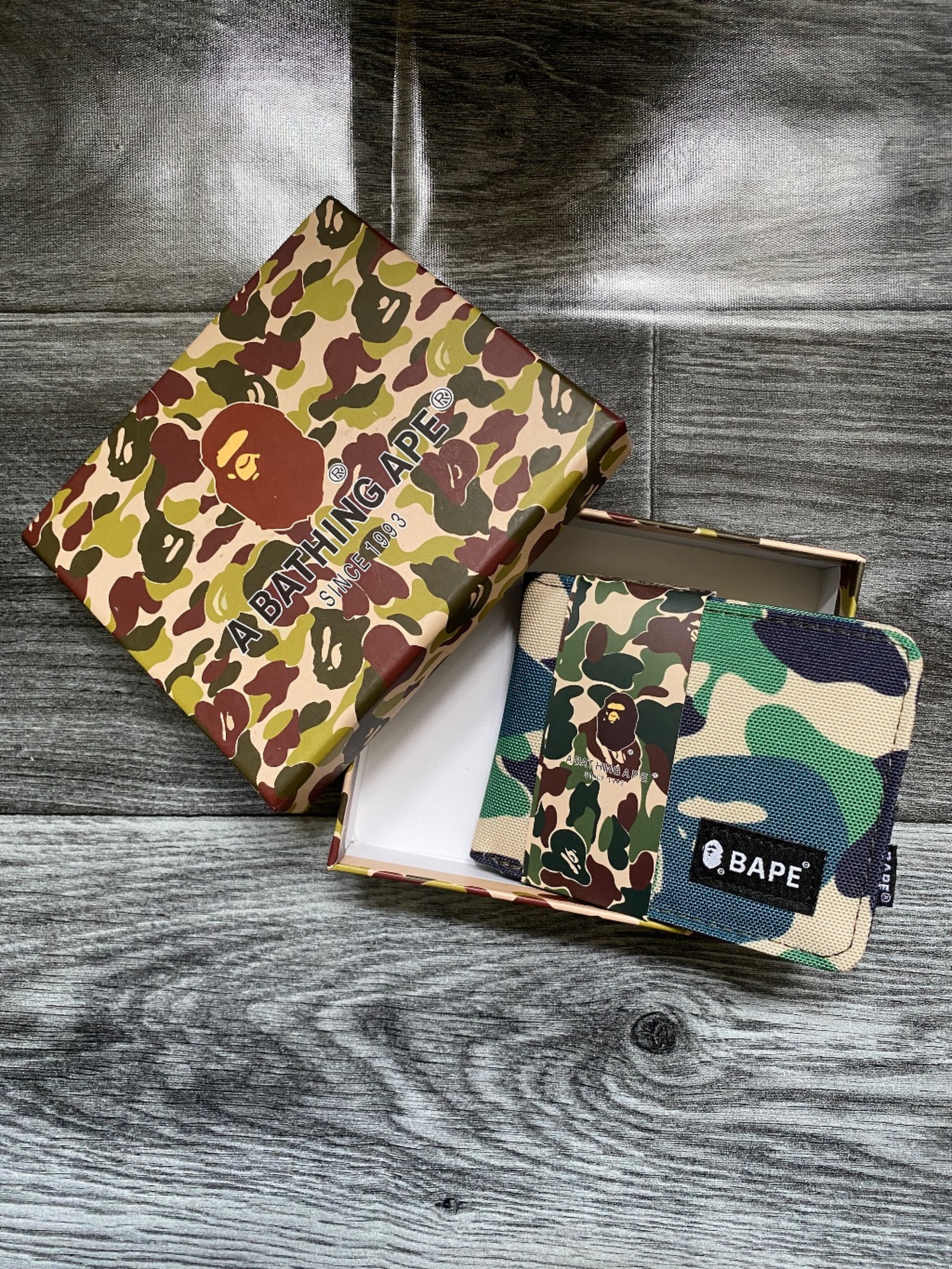 Bathing ape wallets