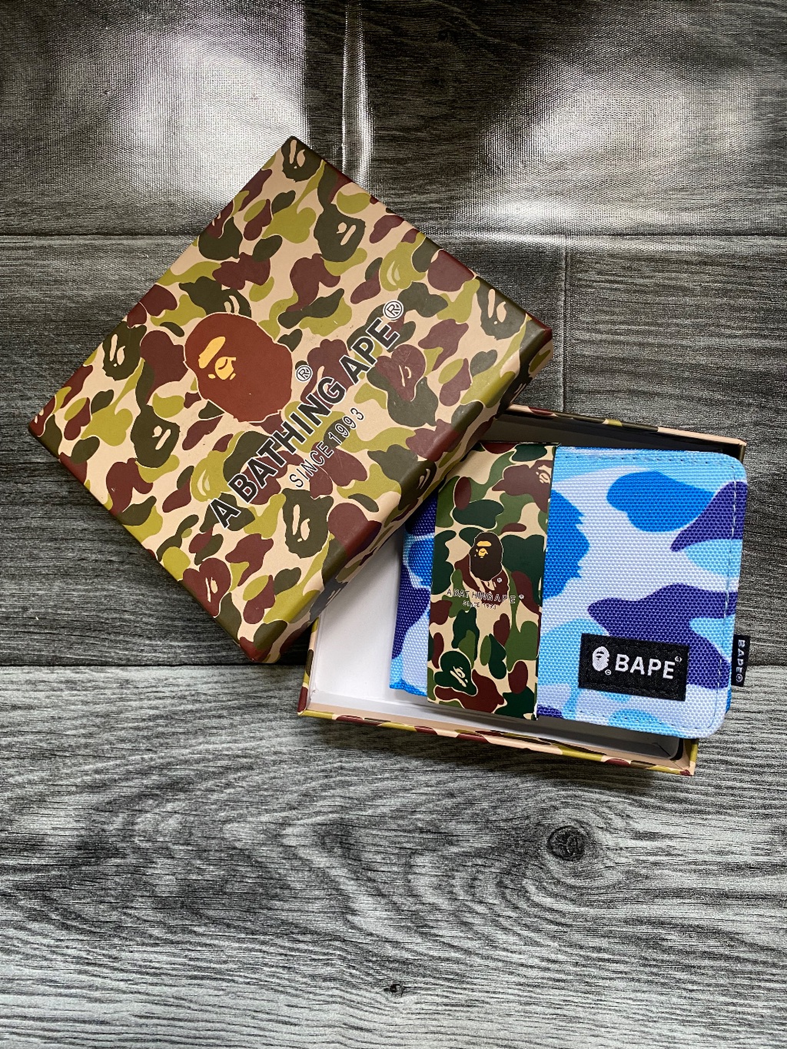 Bathing ape wallets
