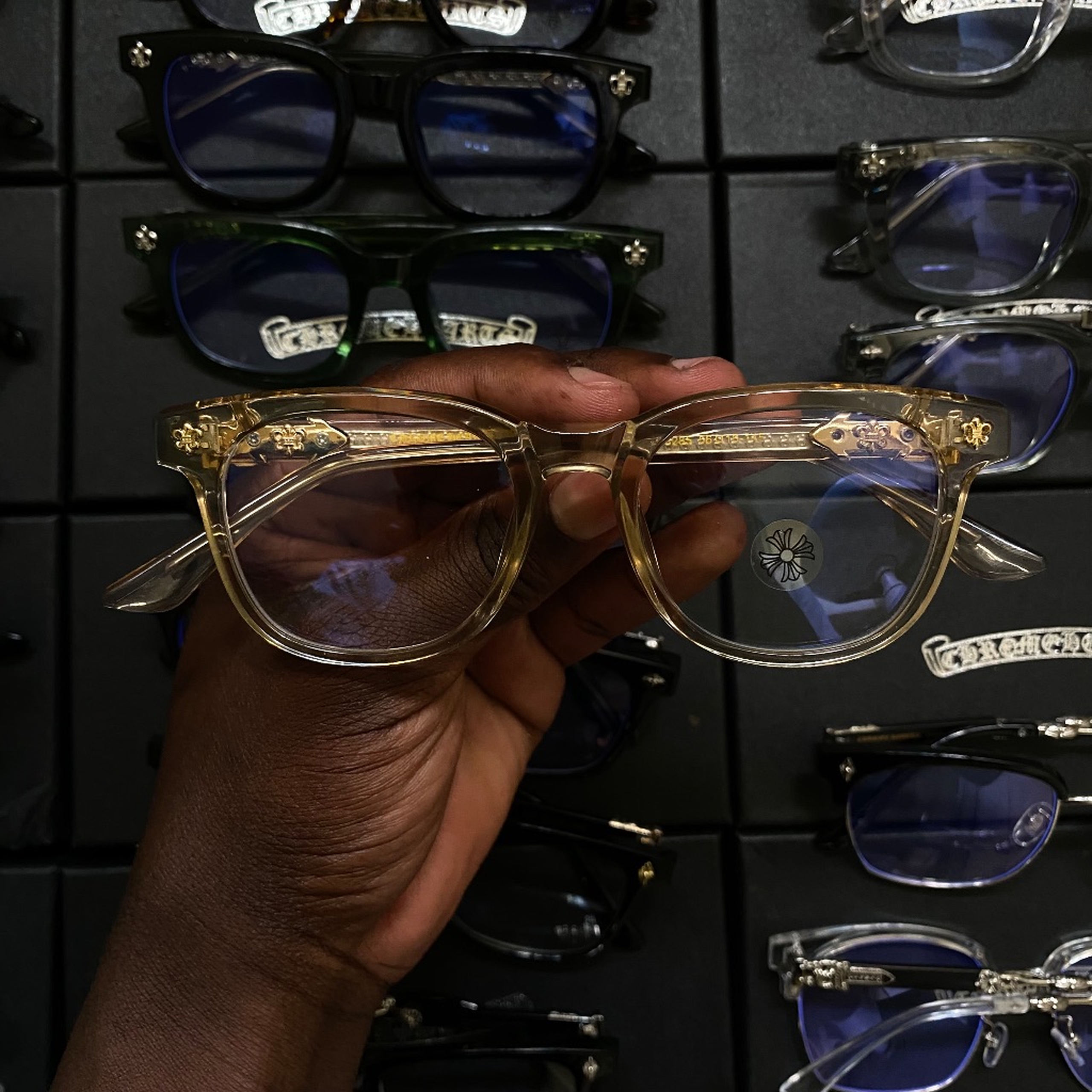 Chrome hearts glasses