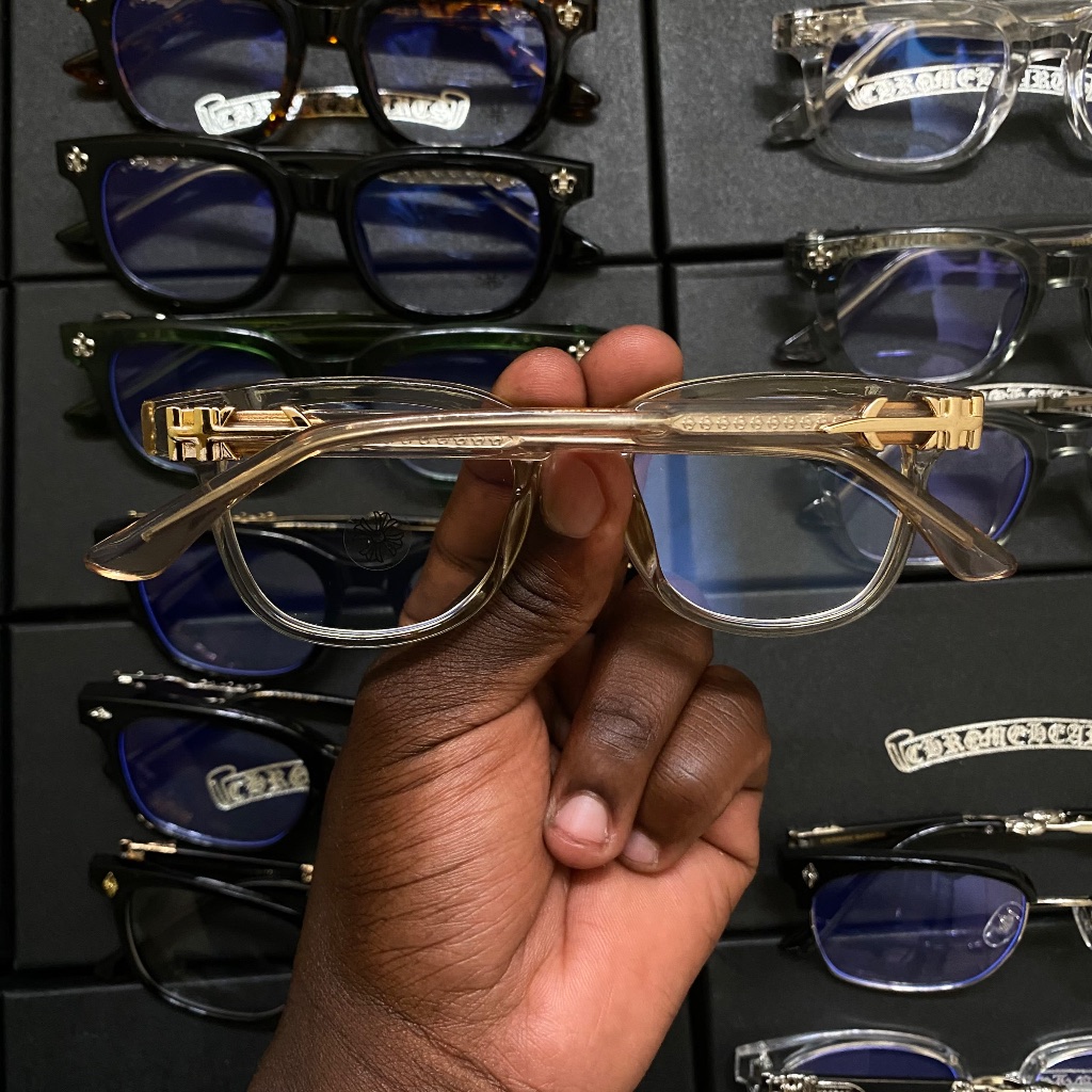 Chrome hearts glasses
