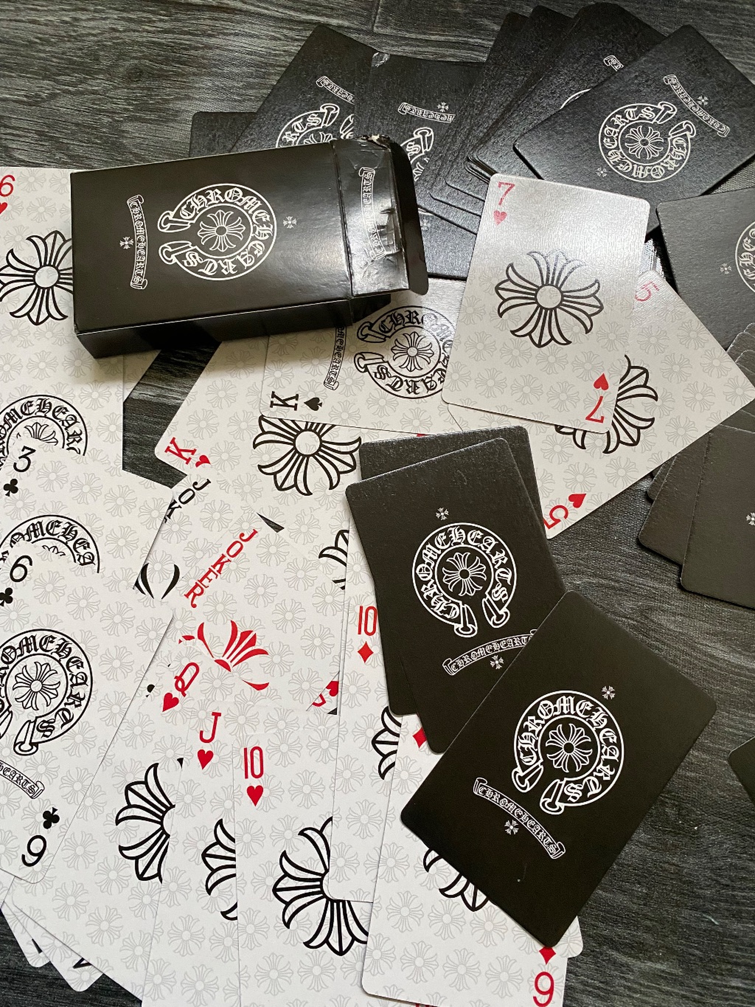 Chrome hearts playing cards