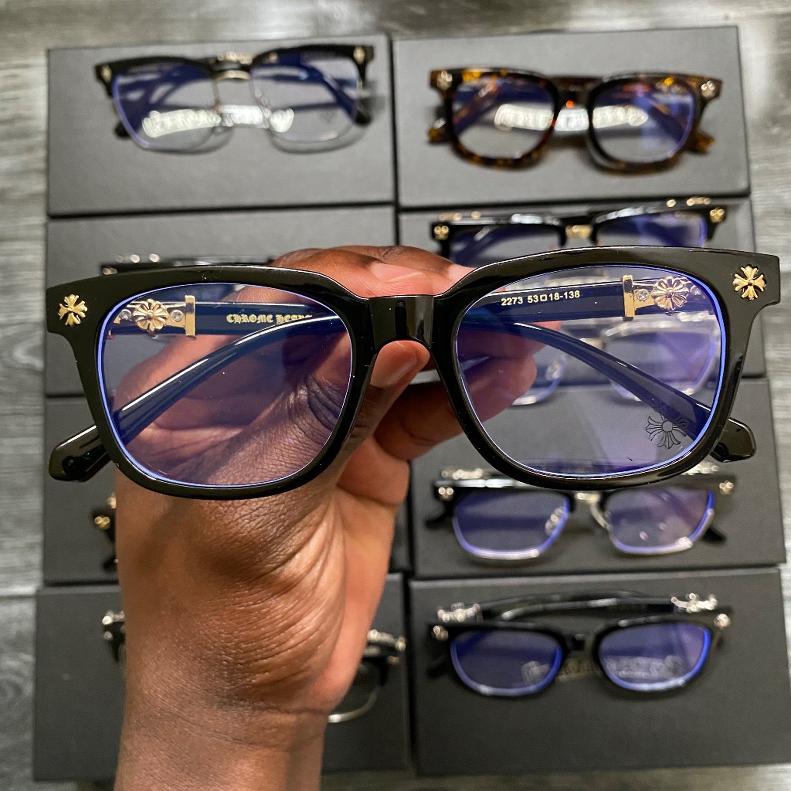 Chrome hearts glasses