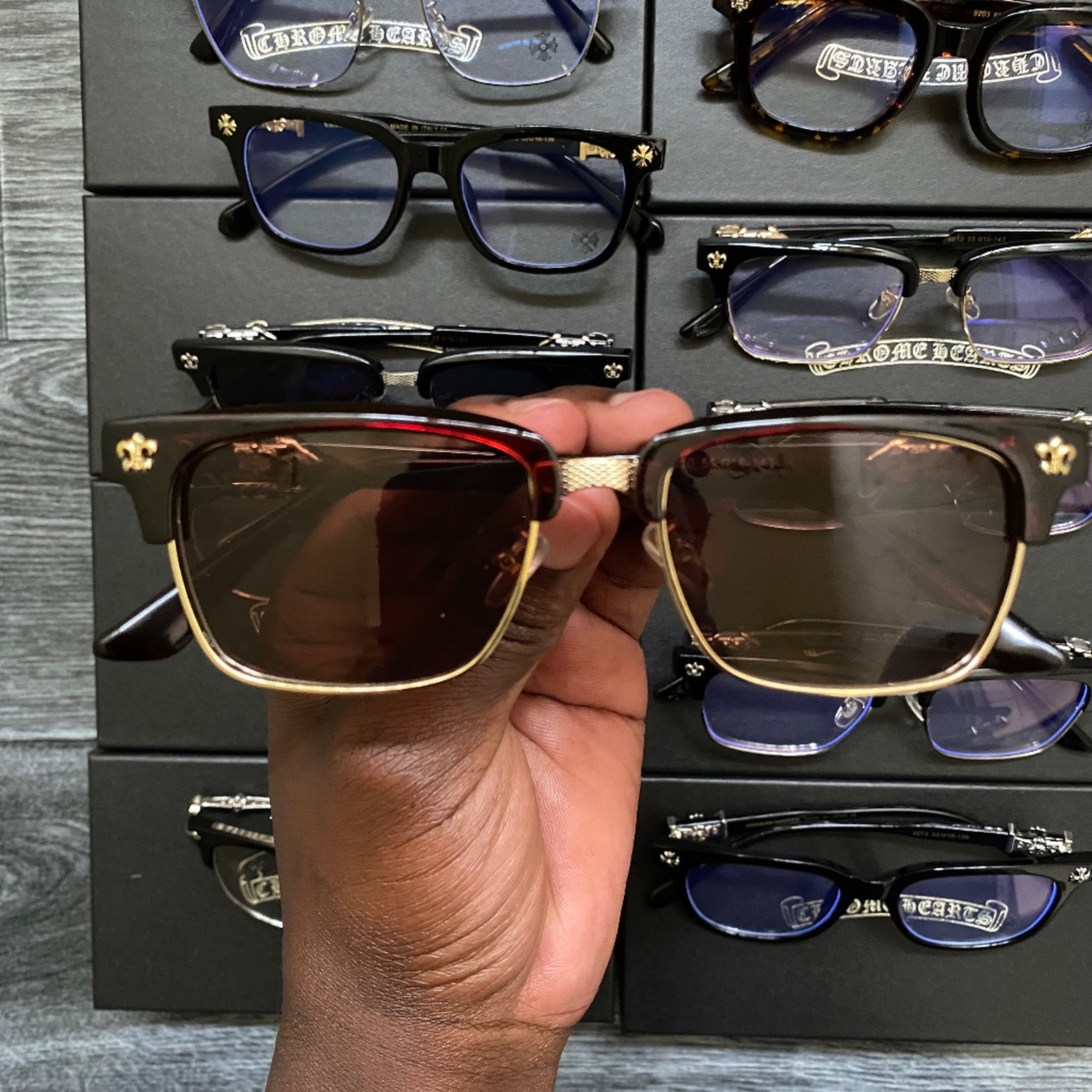Chrome hearts glasses