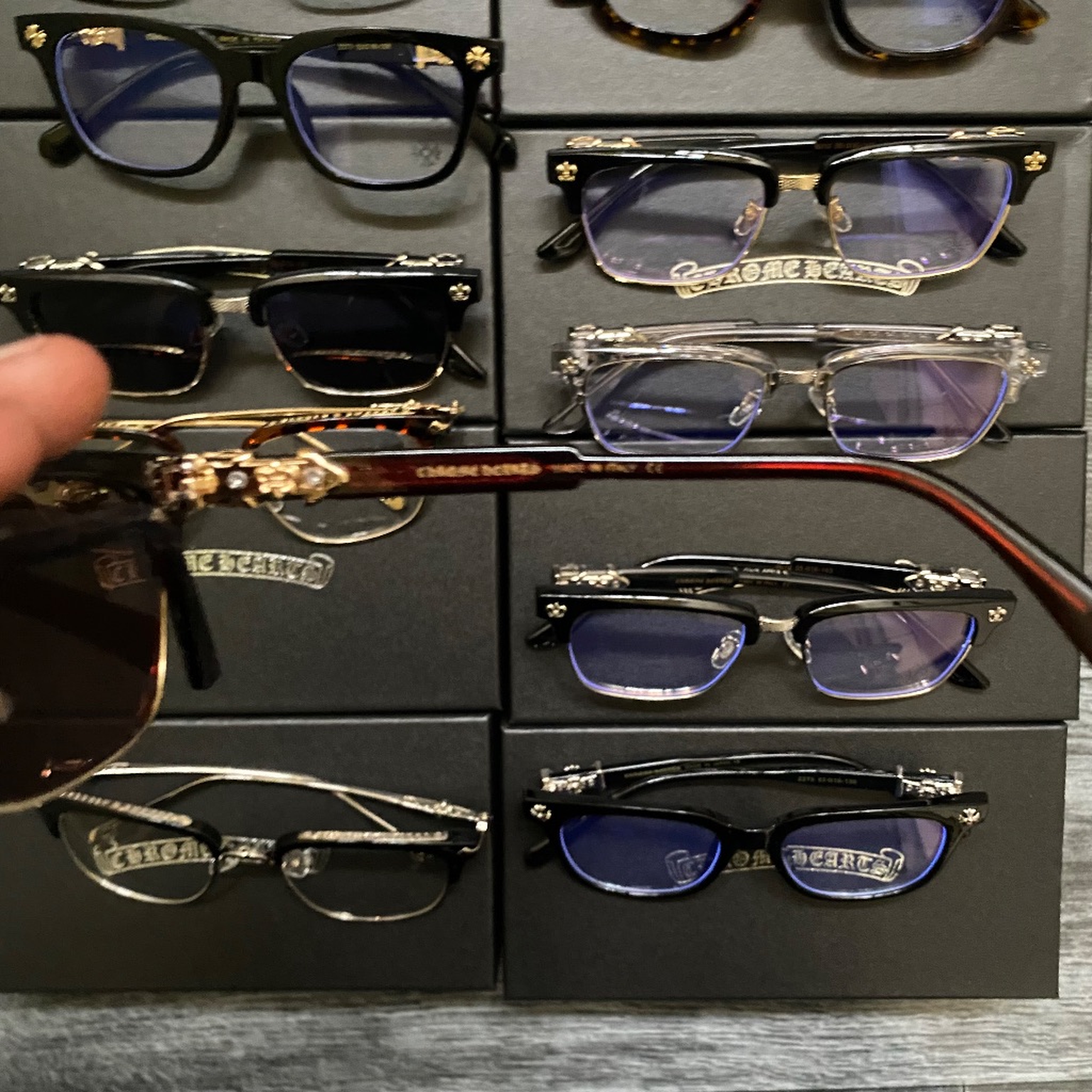 Chrome hearts glasses