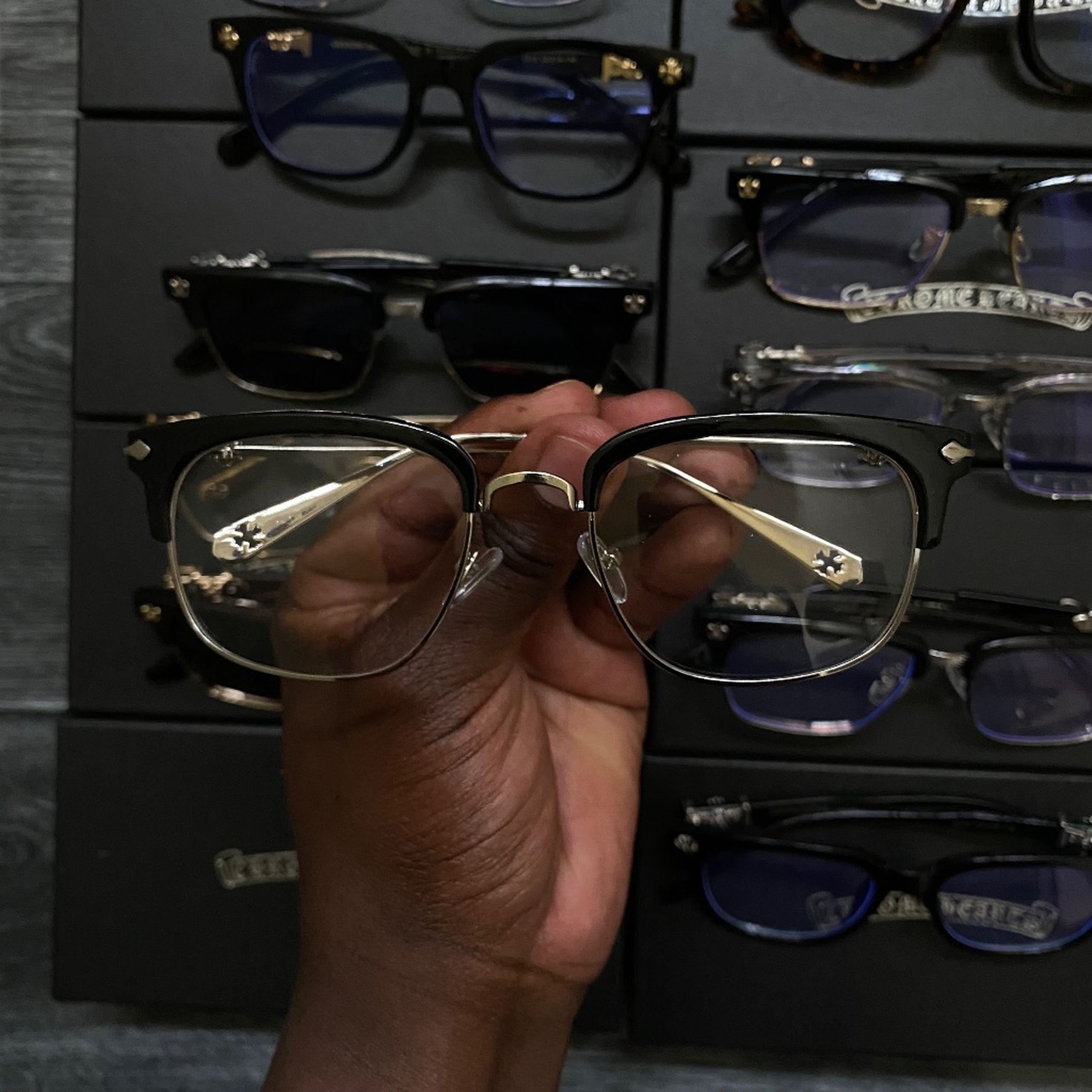 Chrome hearts glasses