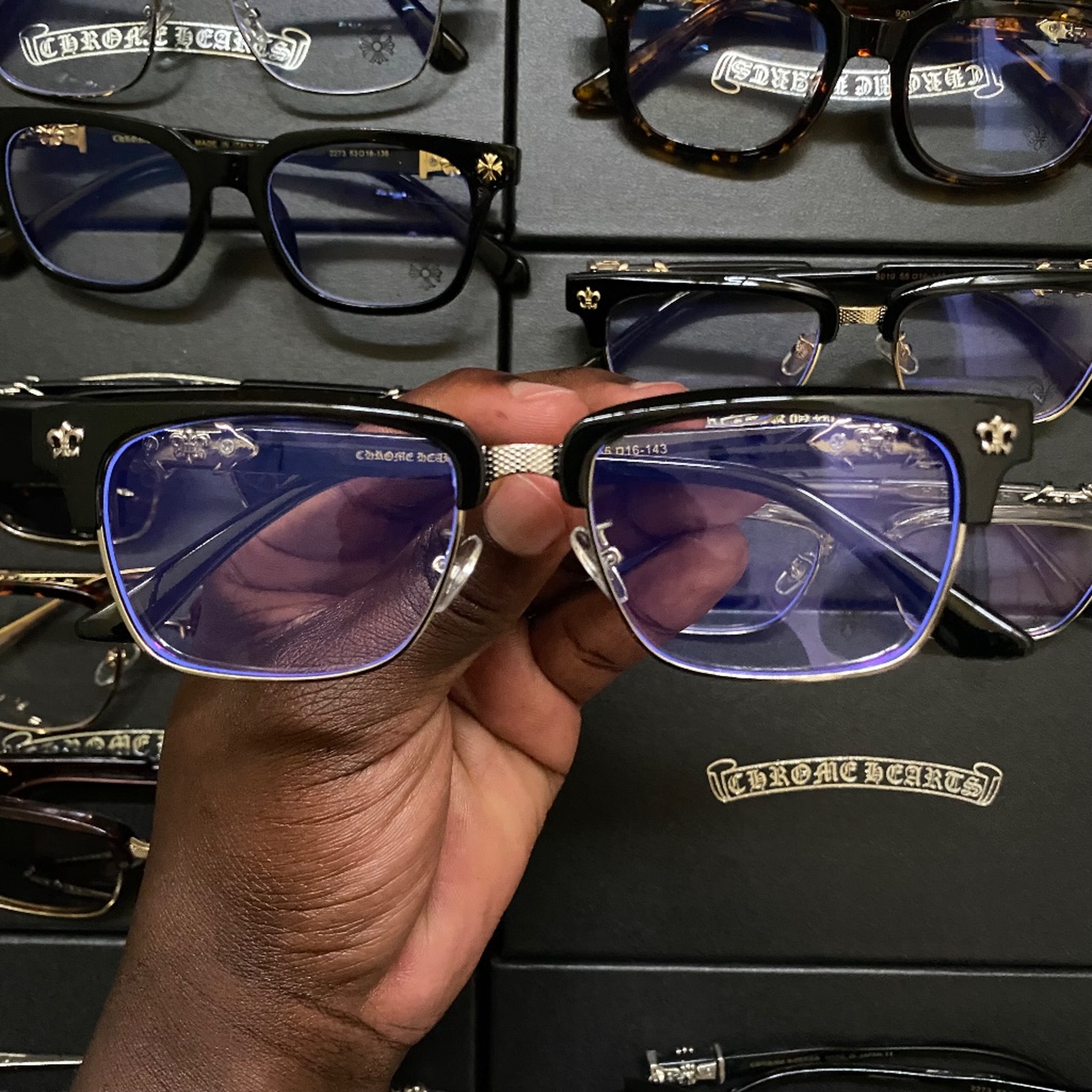 Chrome hearts glasses