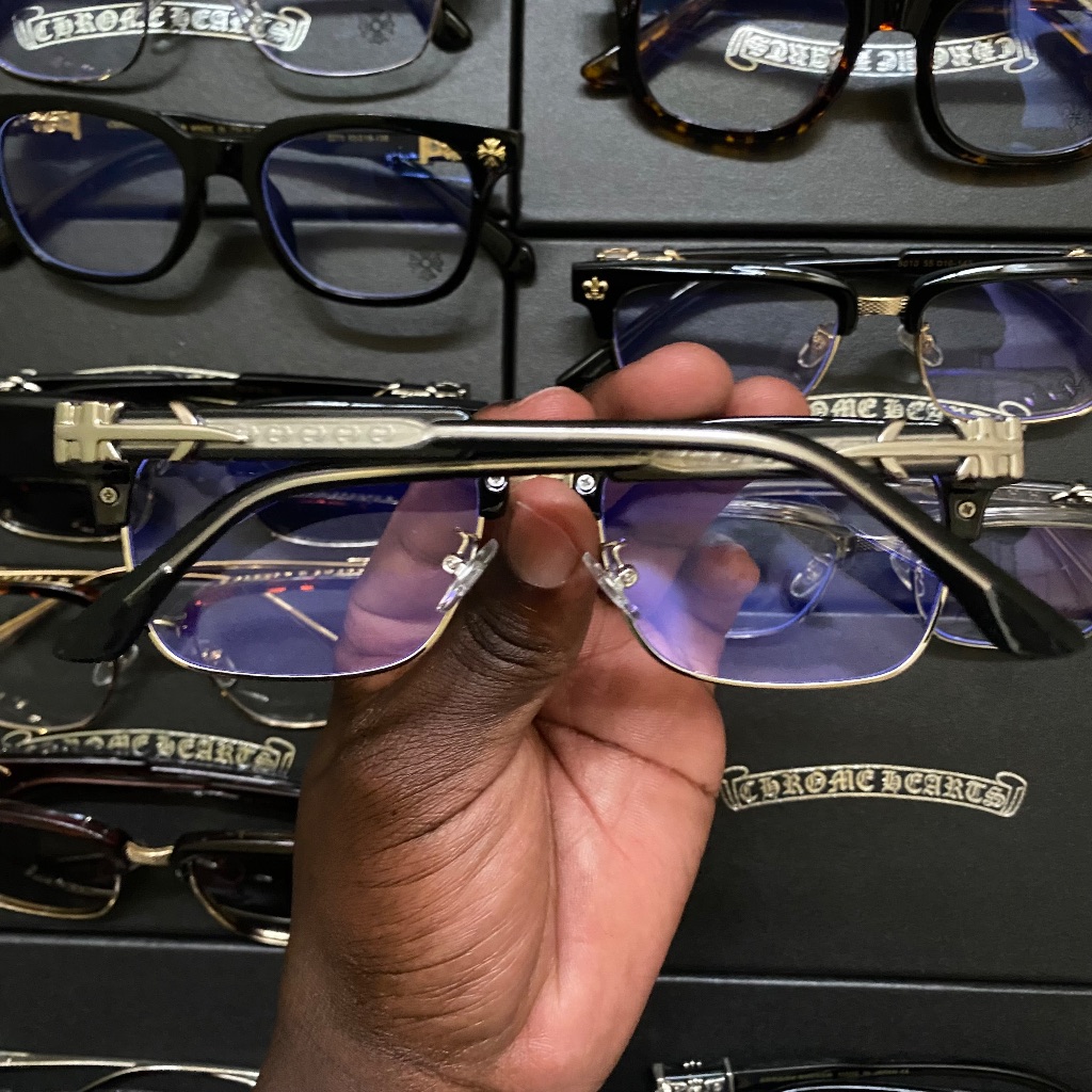Chrome hearts glasses