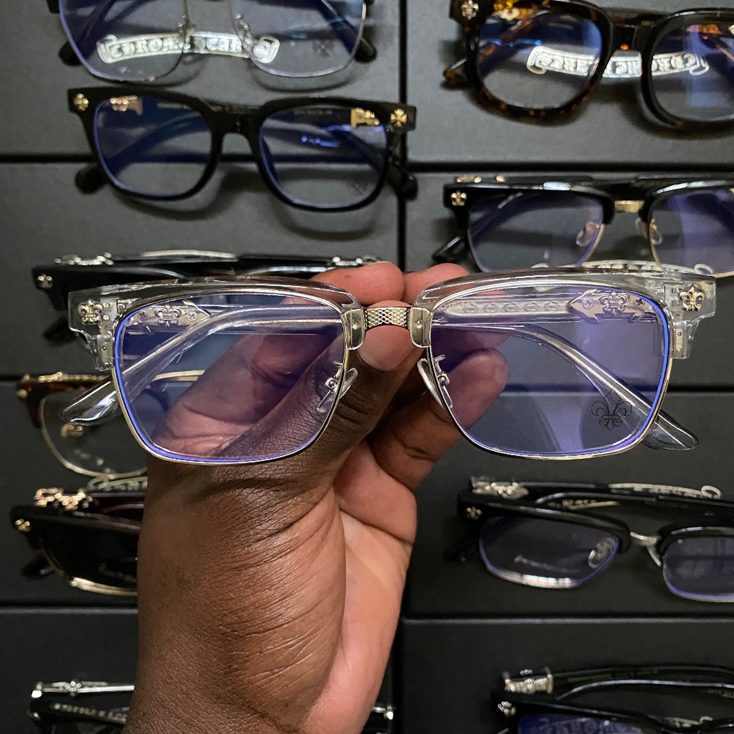 Chrome hearts glasses