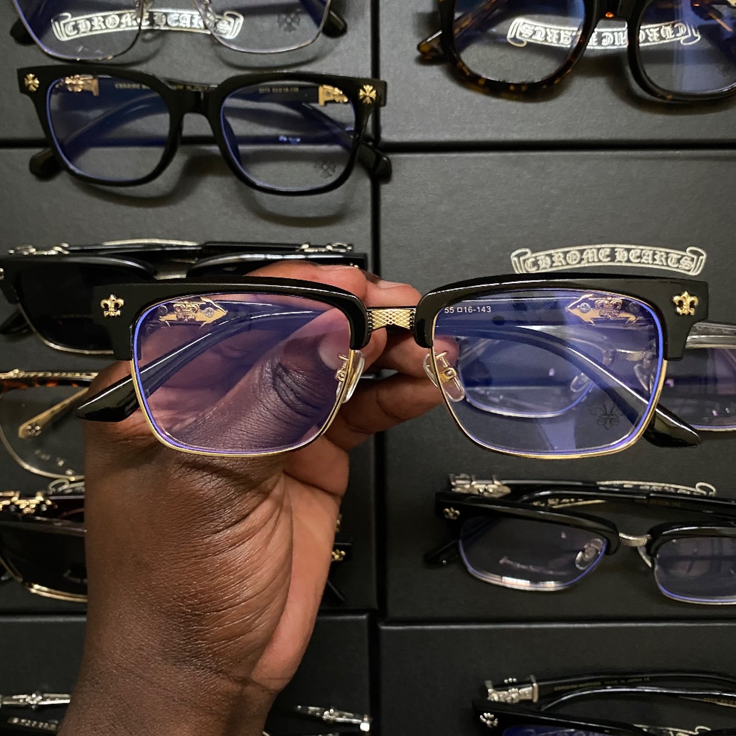 Chrome hearts glasses
