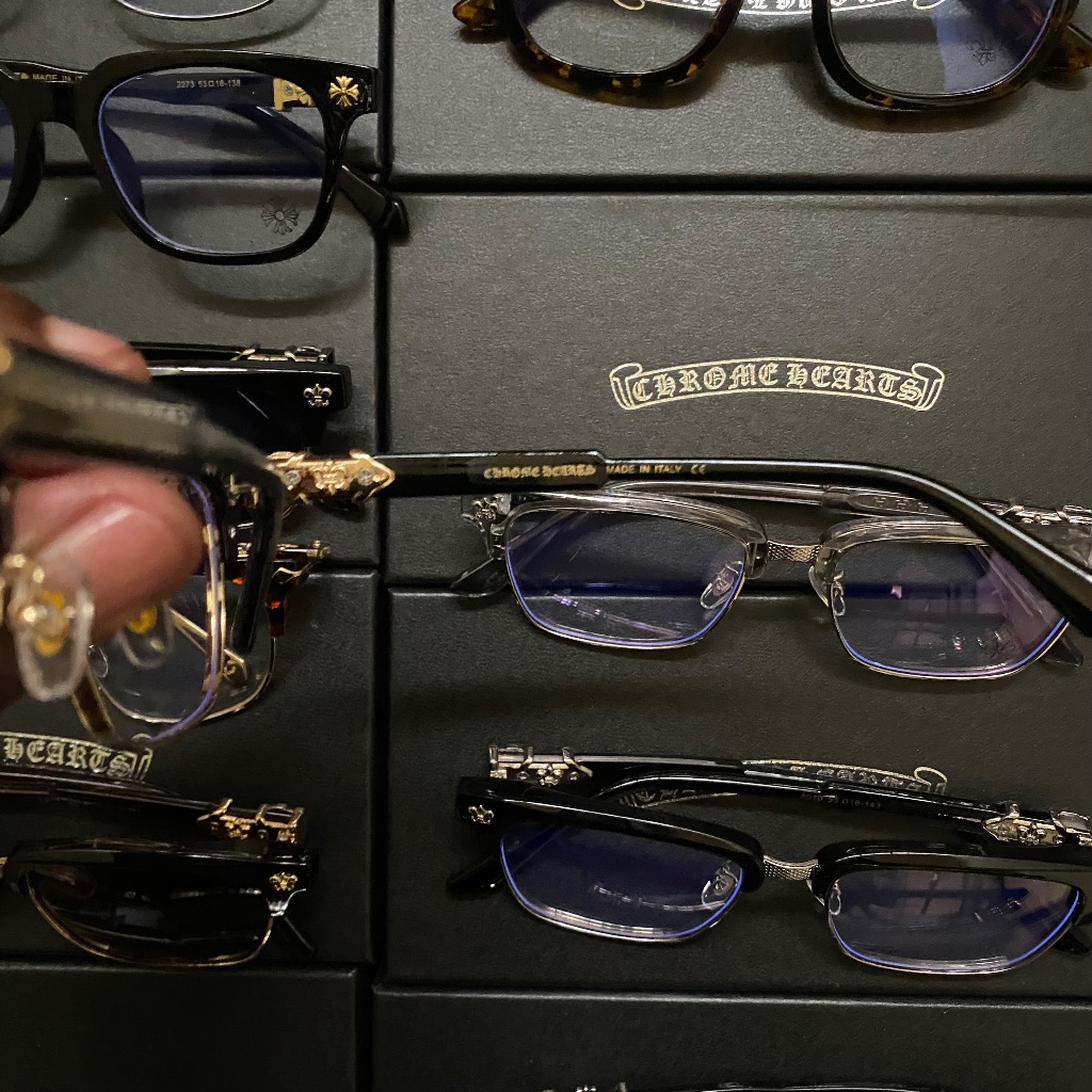 Chrome hearts glasses