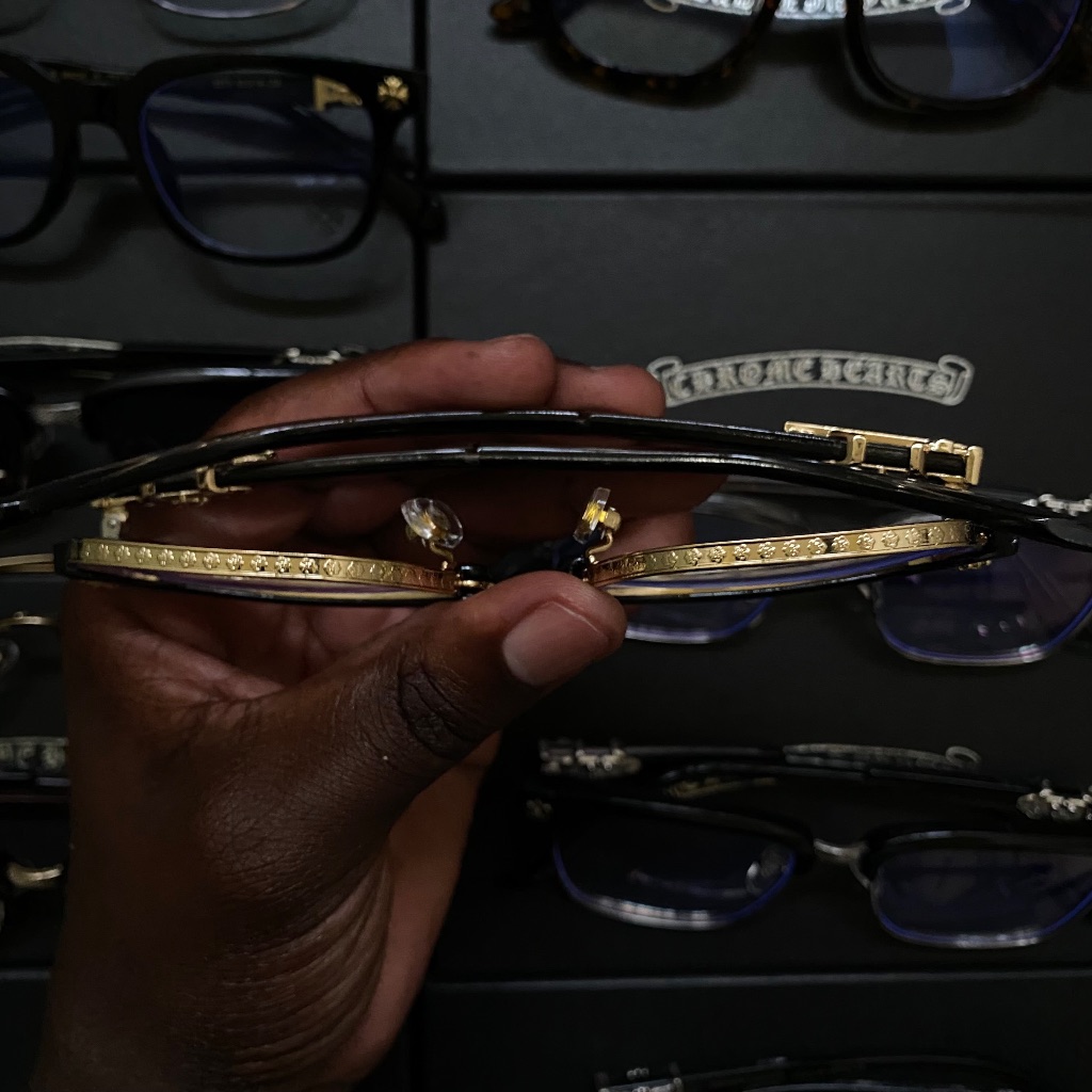Chrome hearts glasses