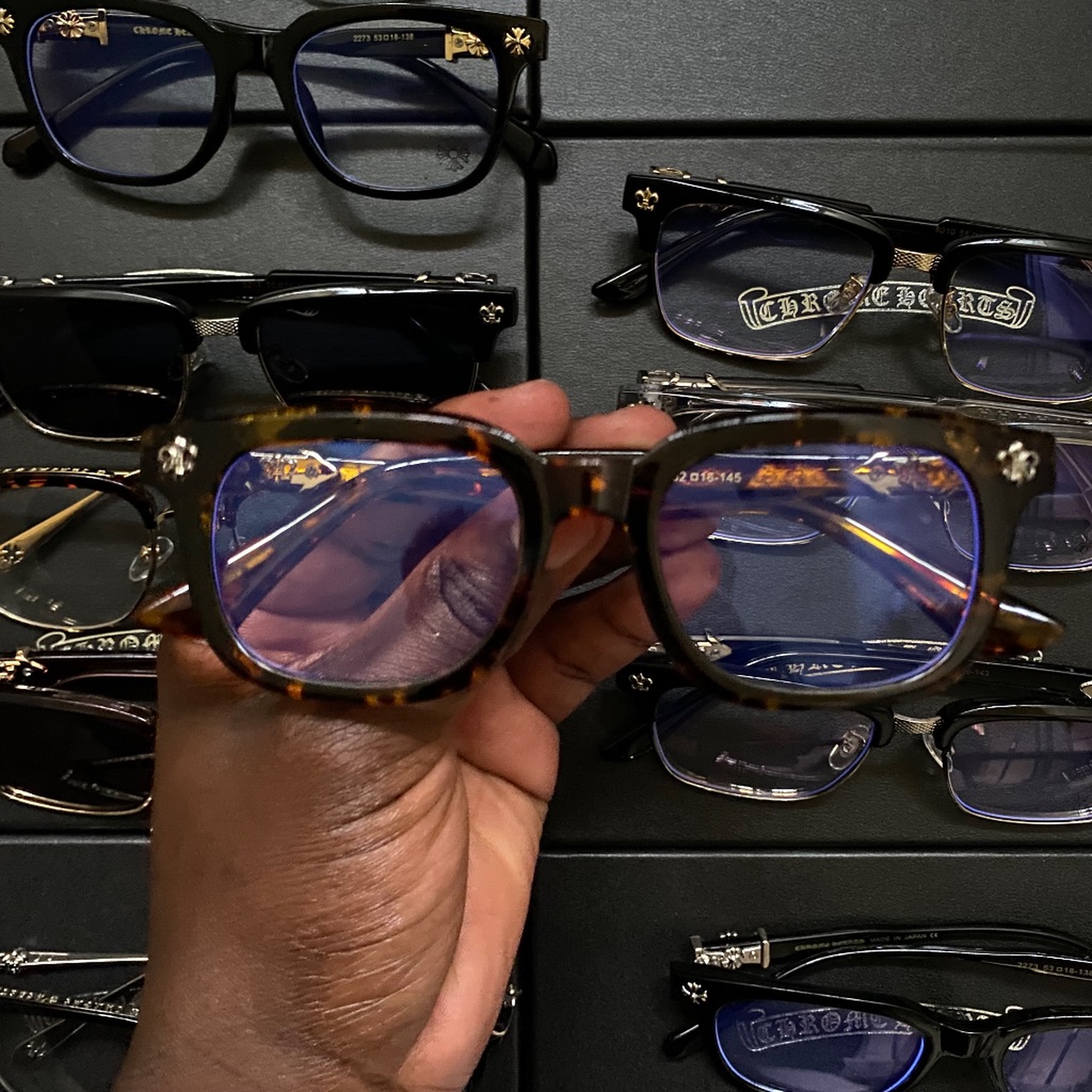 Chrome hearts glasses