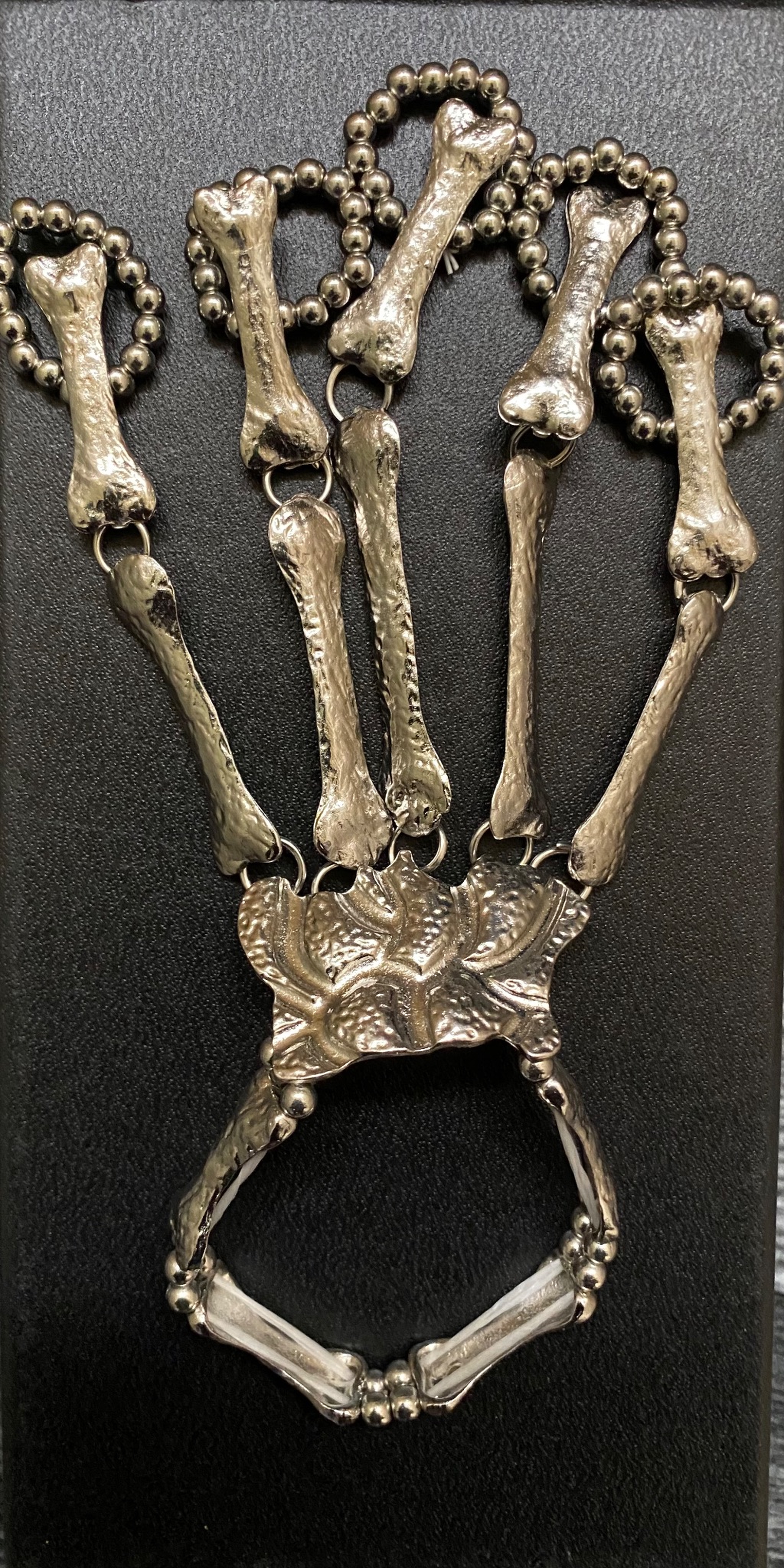 Gothic hand bracelet