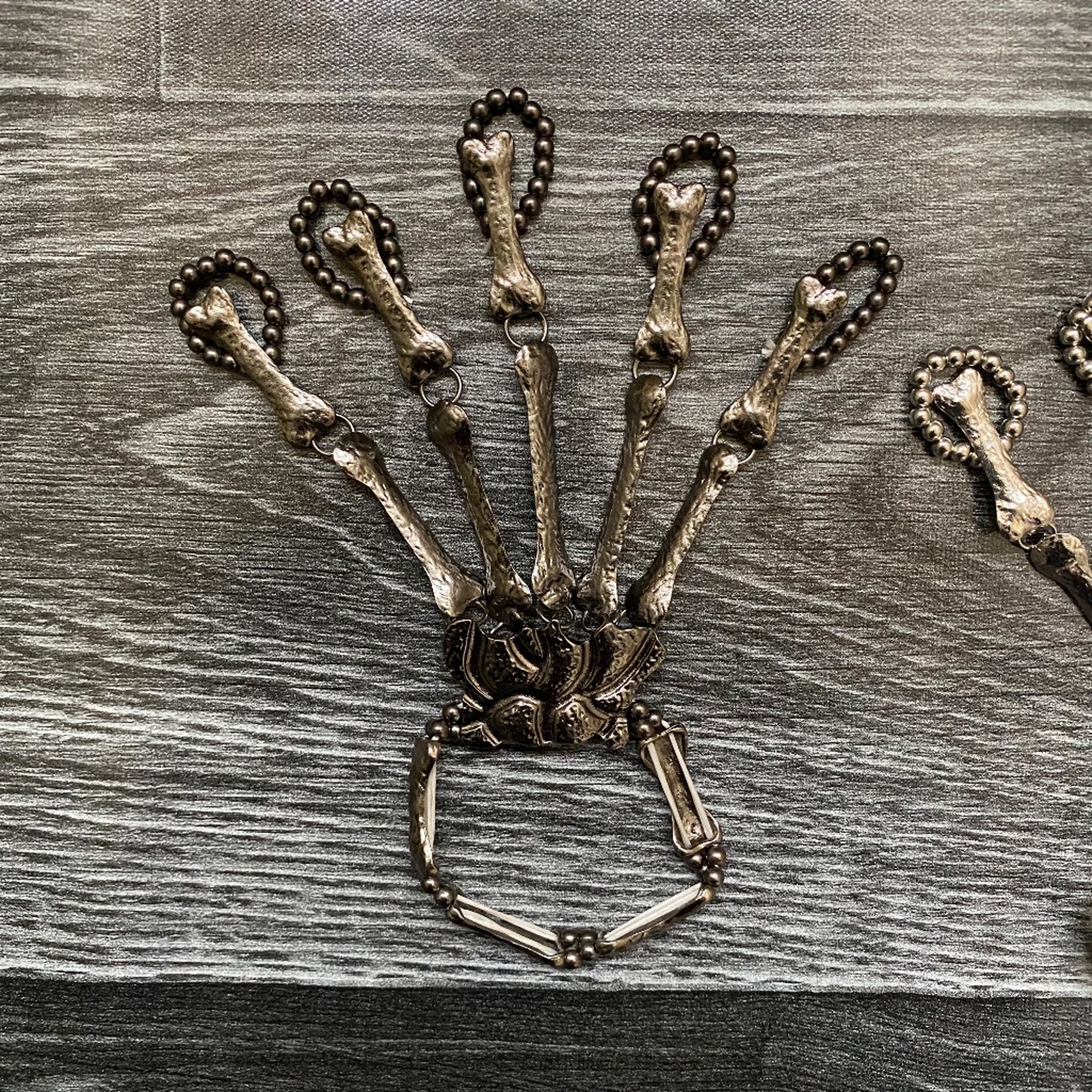 Gothic hand bracelet 