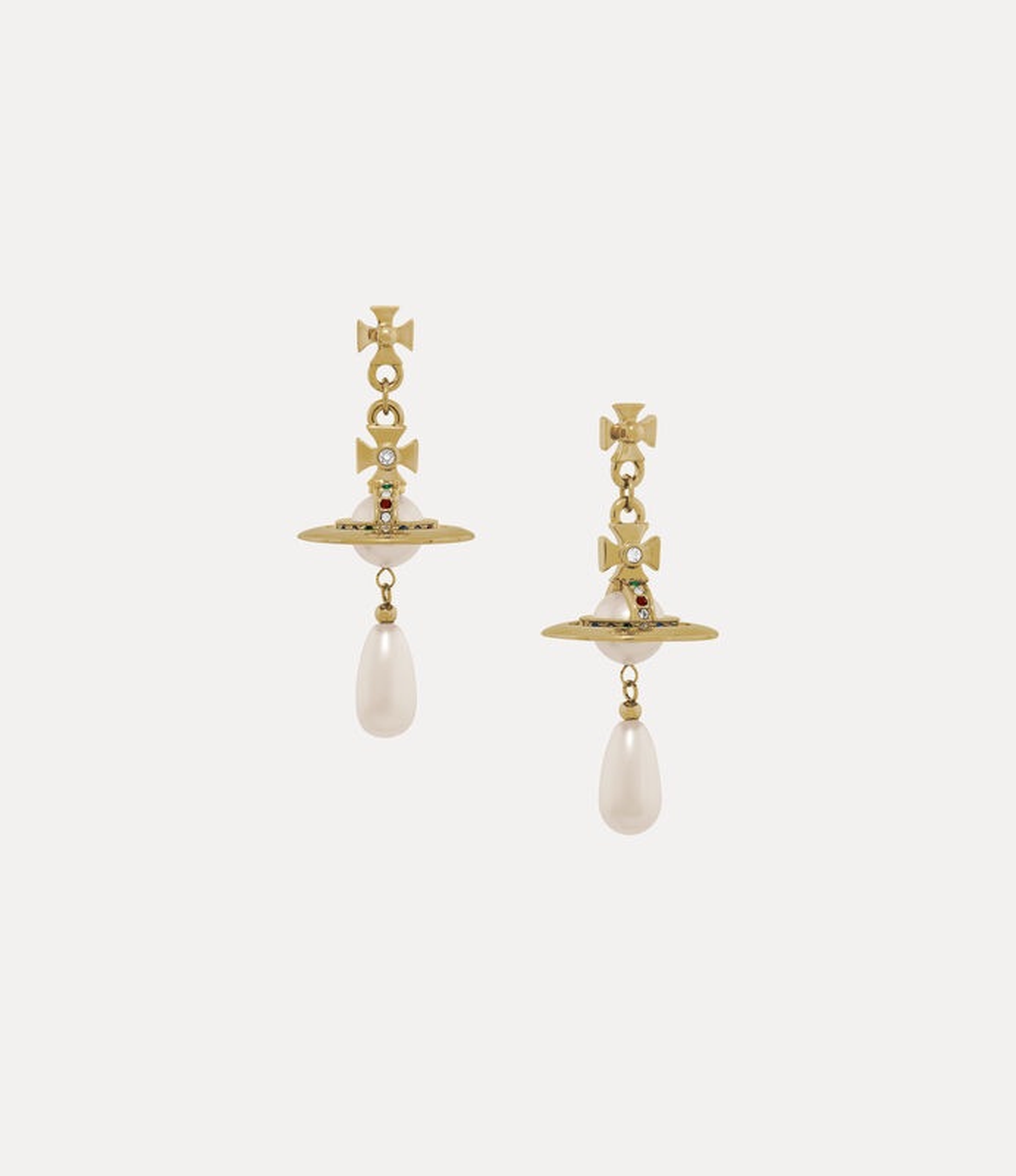 Vivienne Westwood Orb Drop Earrings