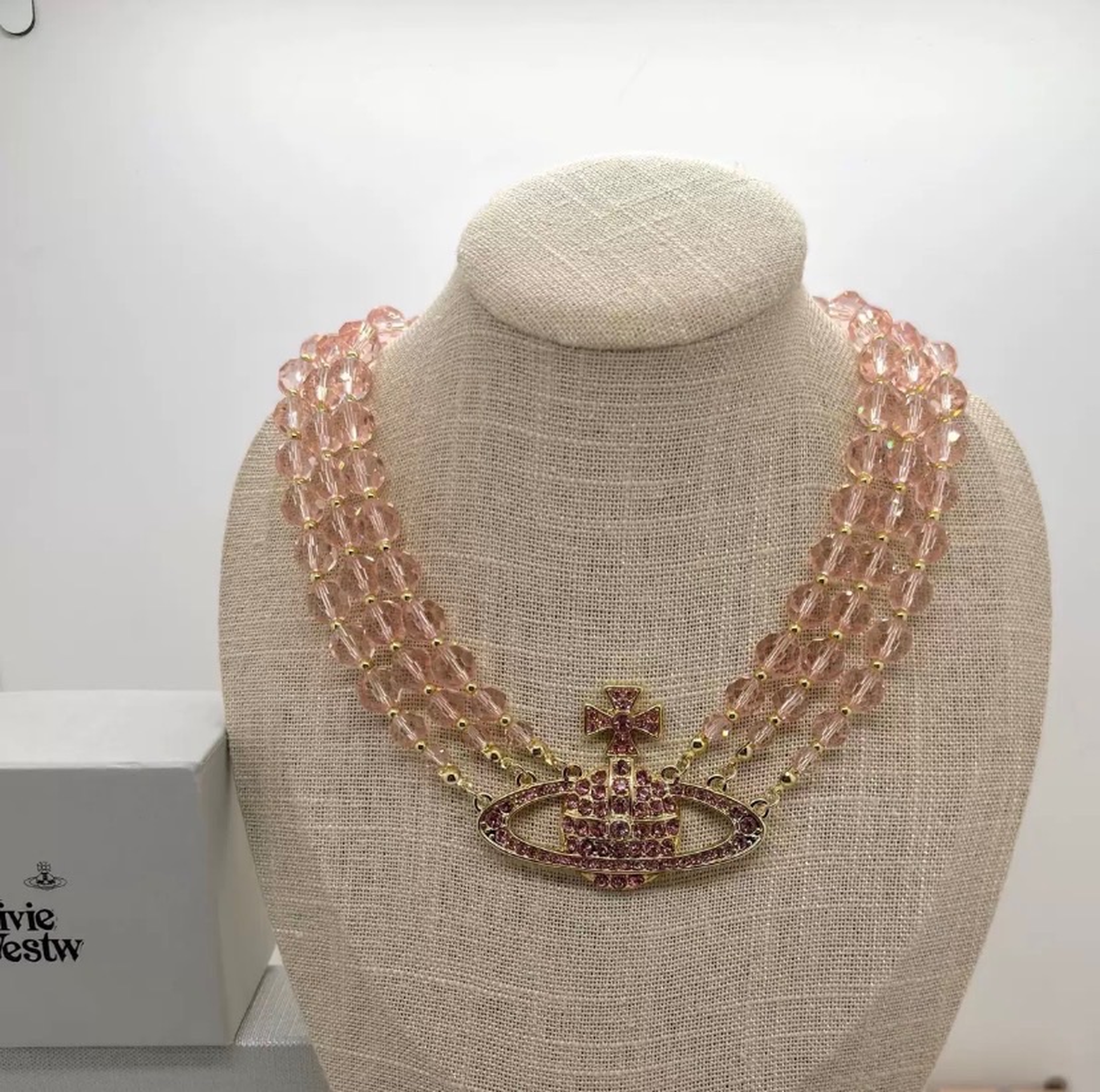 Vivienne Westwood 3-Row Choker Necklace 
