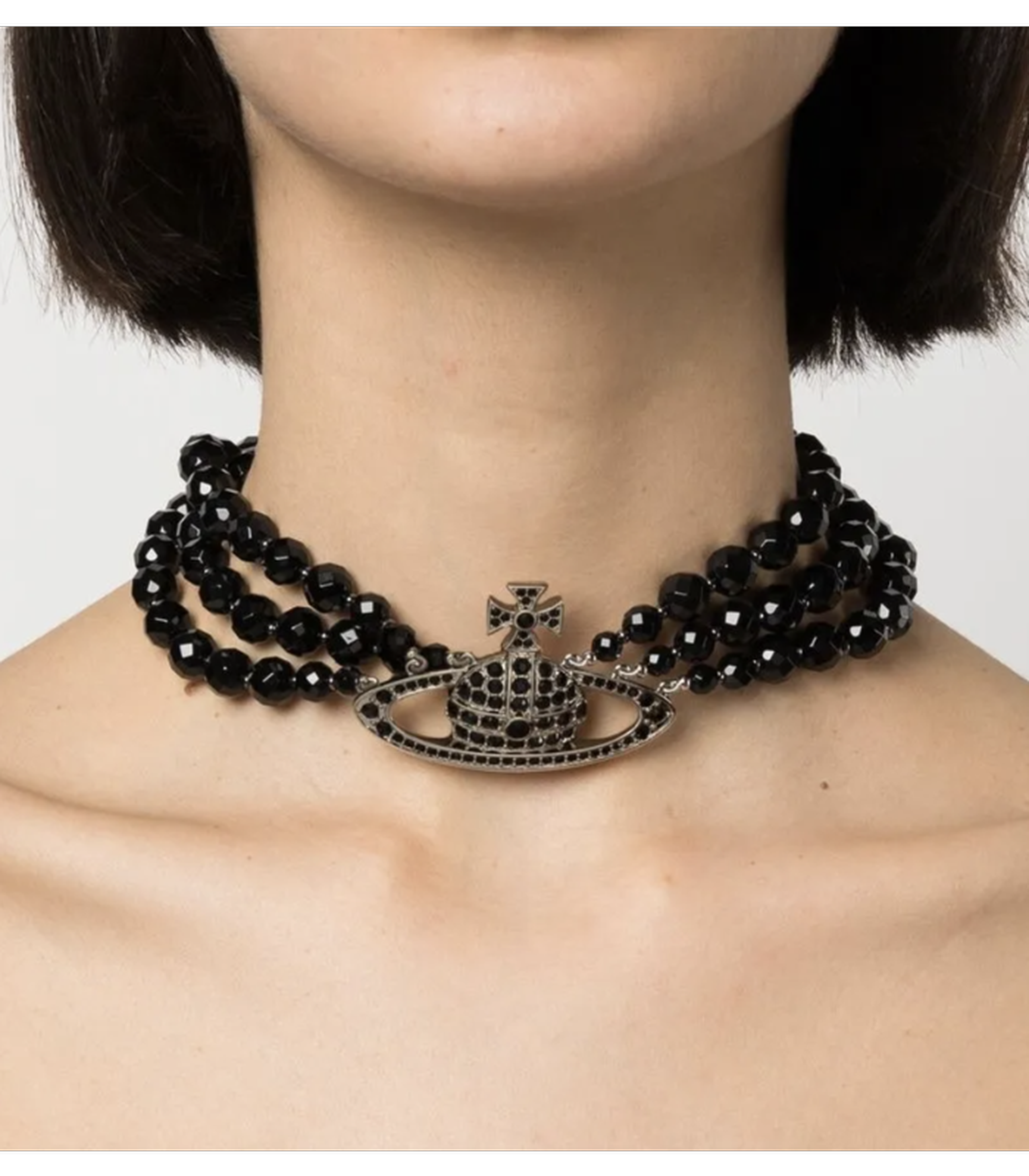 Vivienne Westwood 3-Row Choker Necklace 