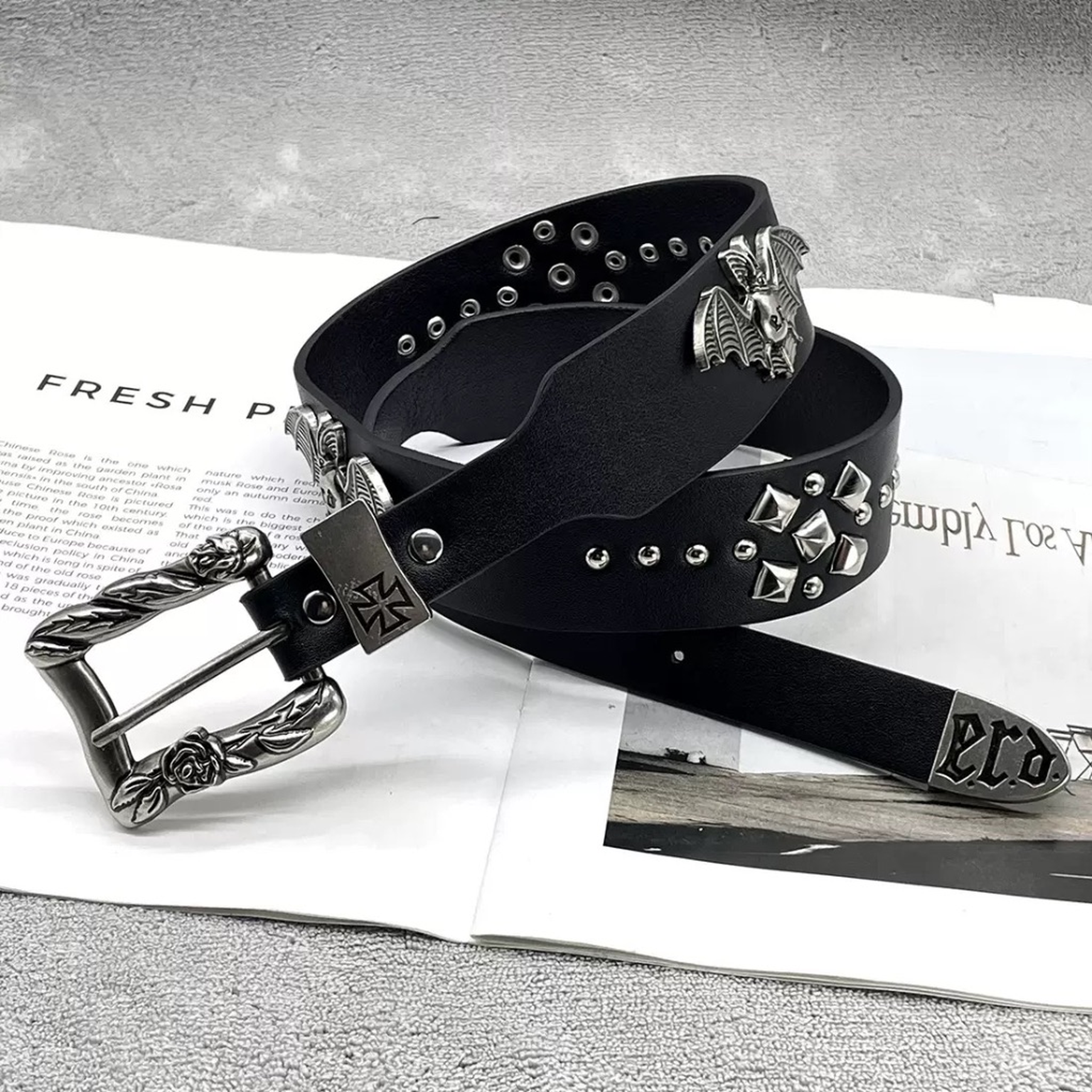 ERD Belt(black bat)