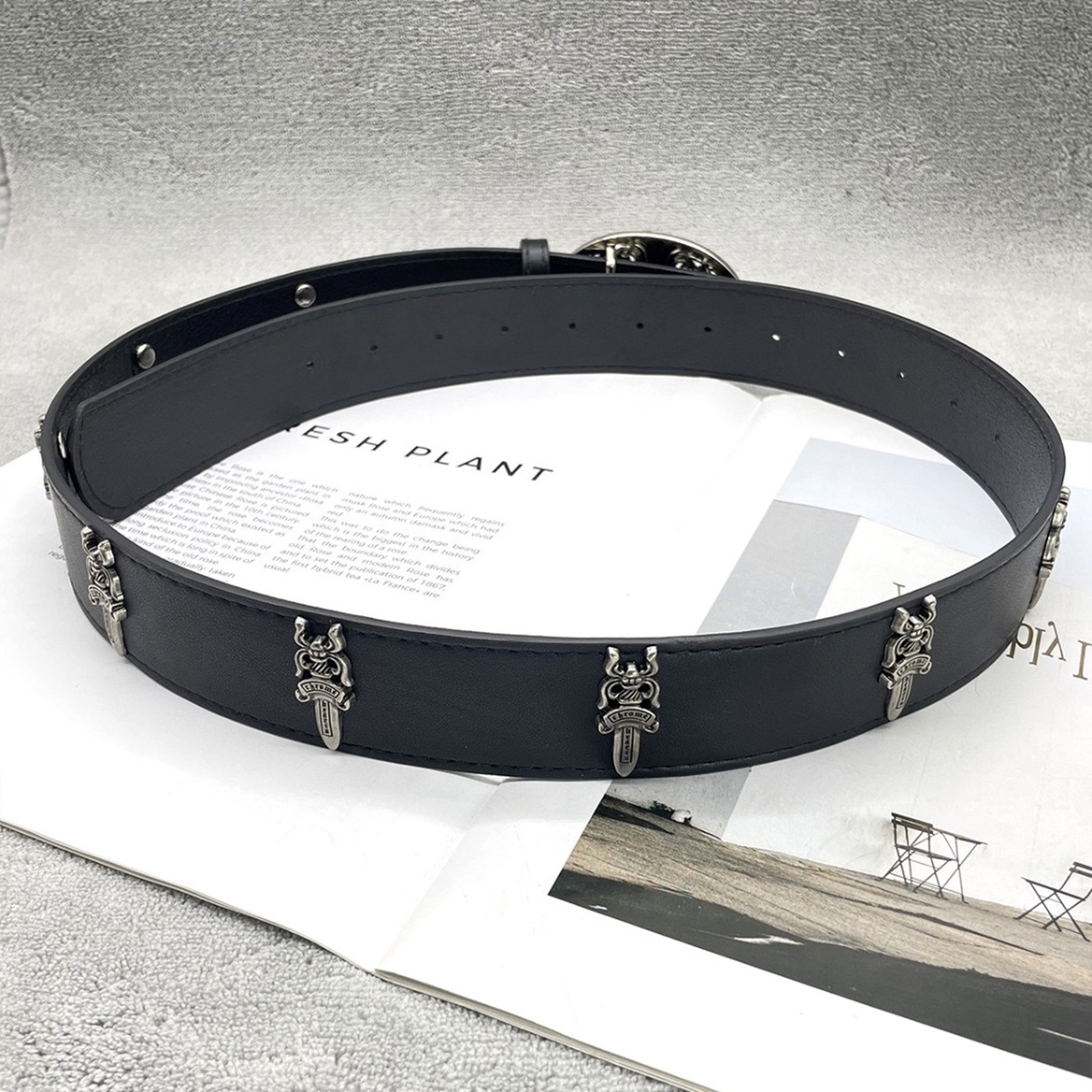 Chrome hearts belt