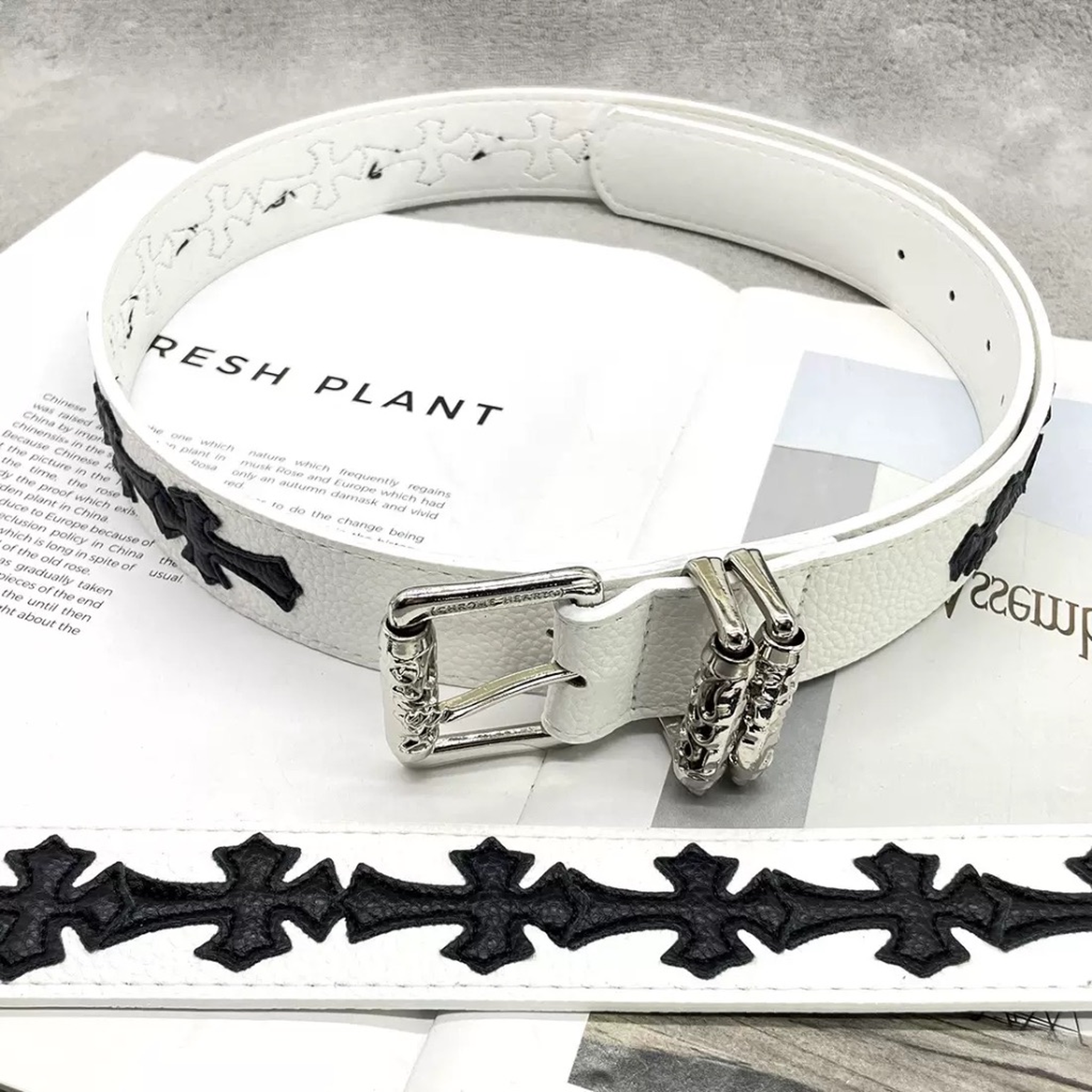 Chrome hearts belt