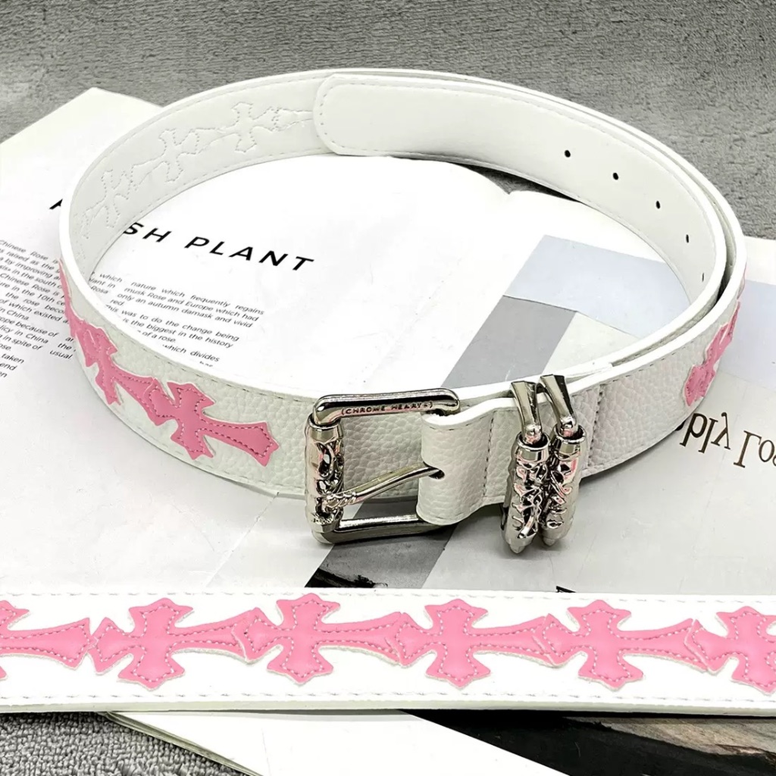 Chrome hearts belt