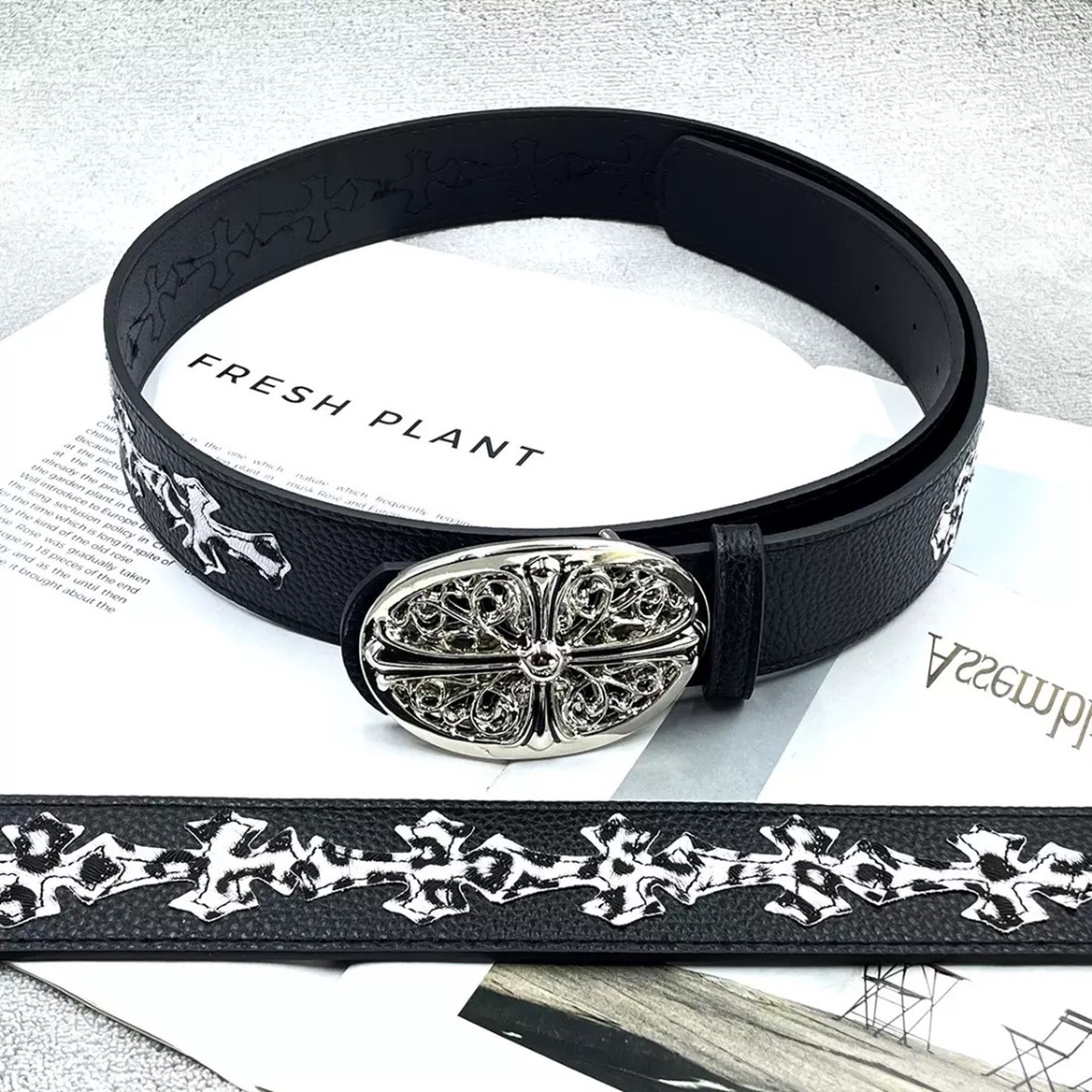 Chrome hearts belt