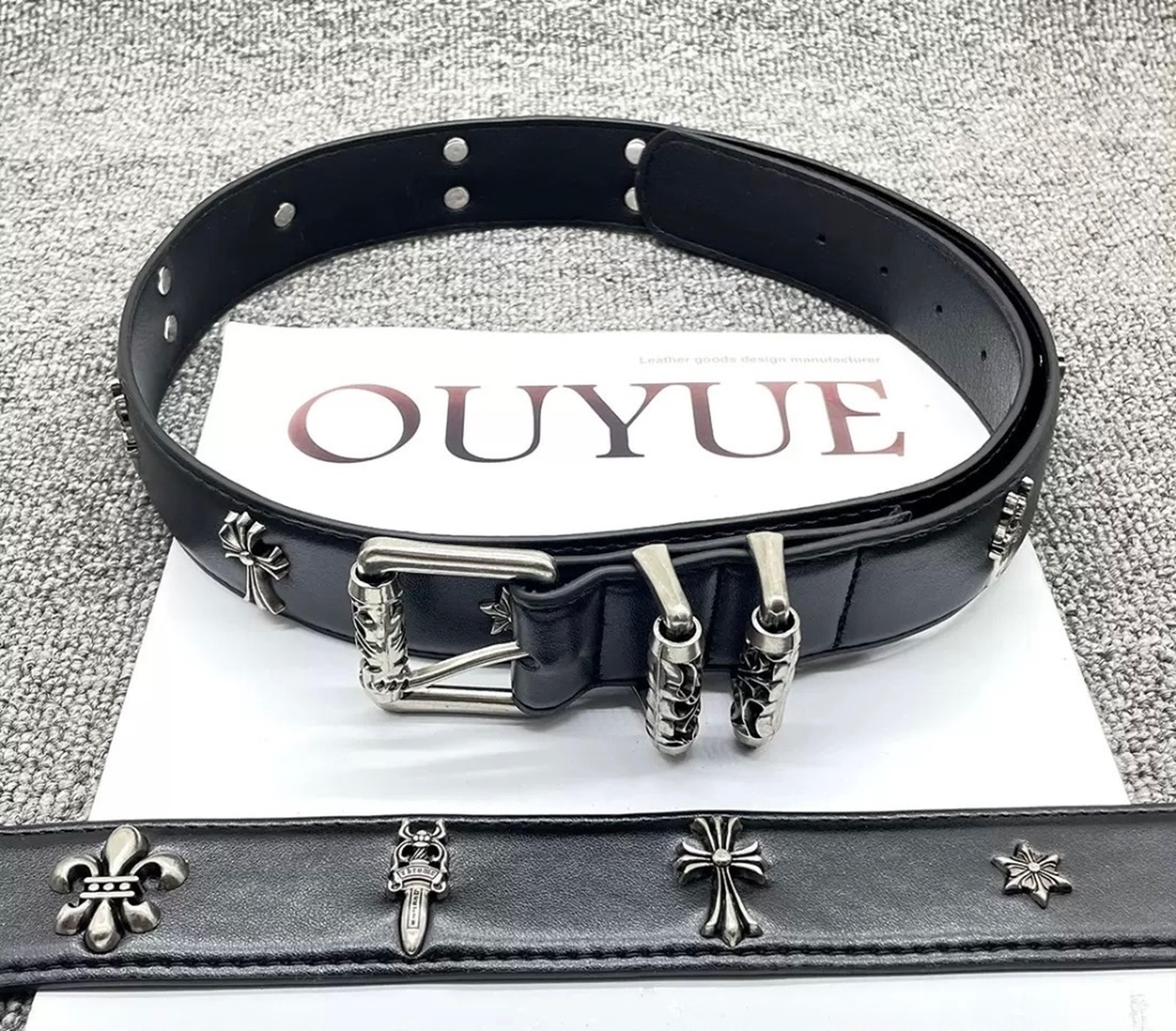 Chrome hearts belt