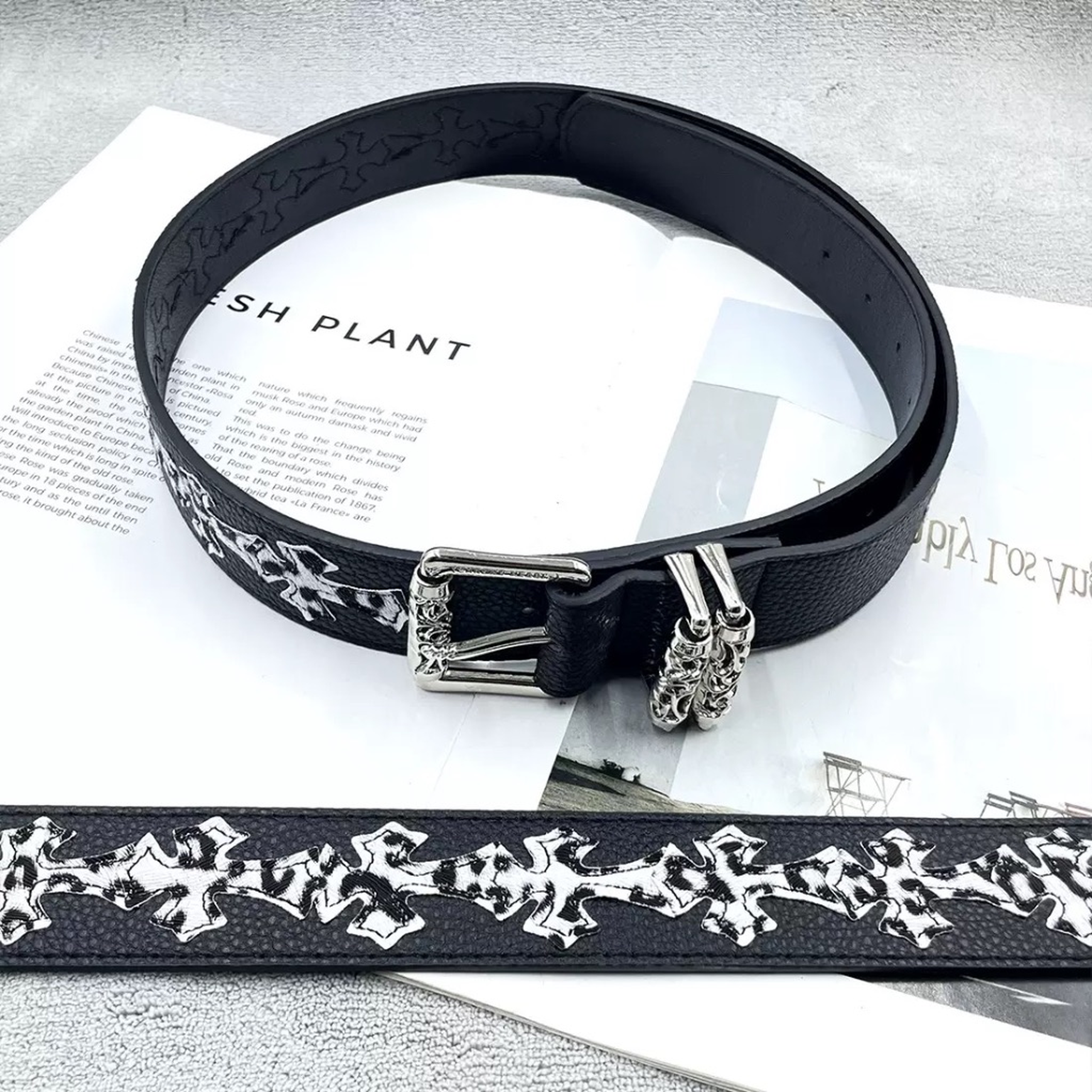 Chrome hearts belt