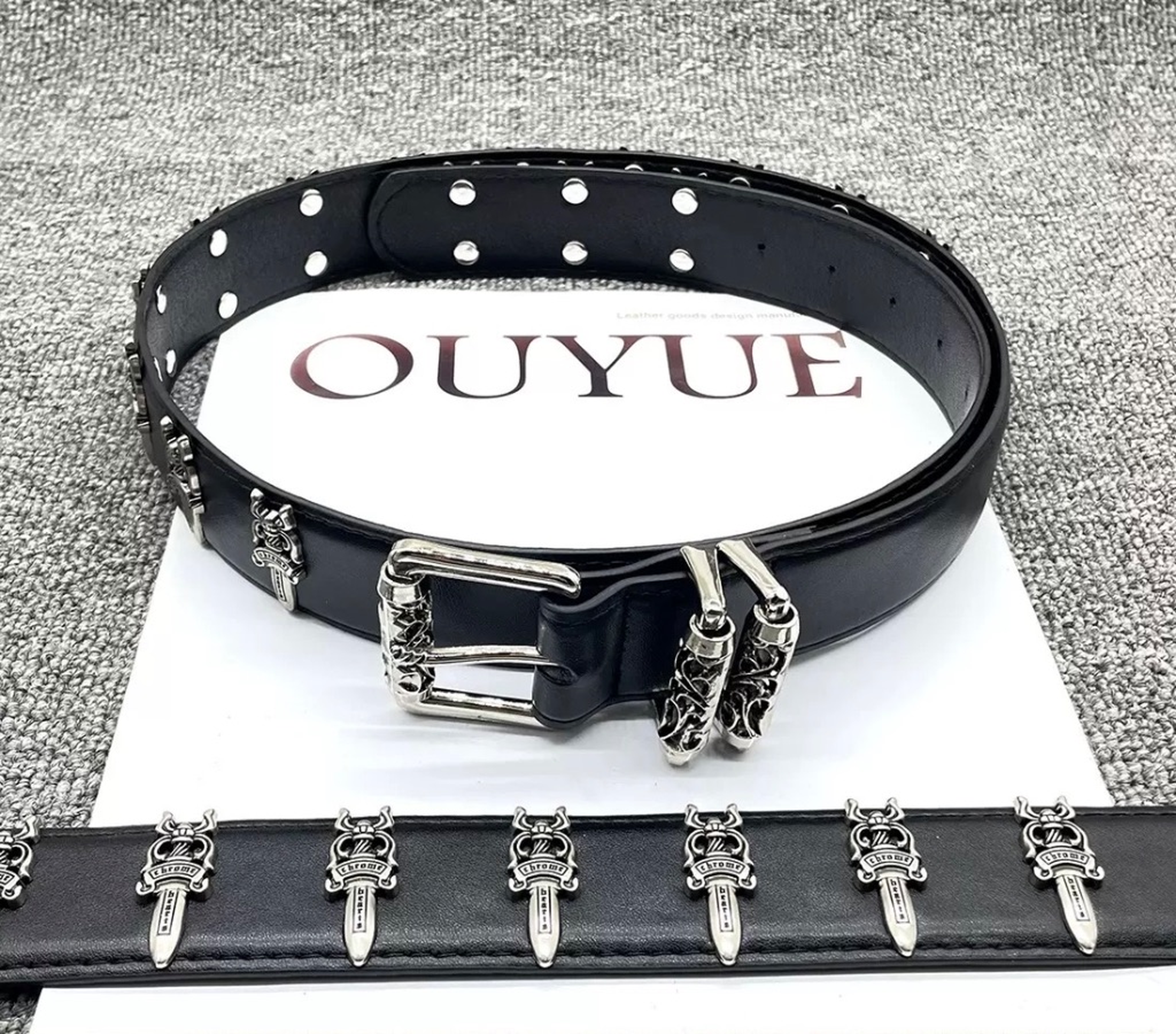Chrome hearts belt