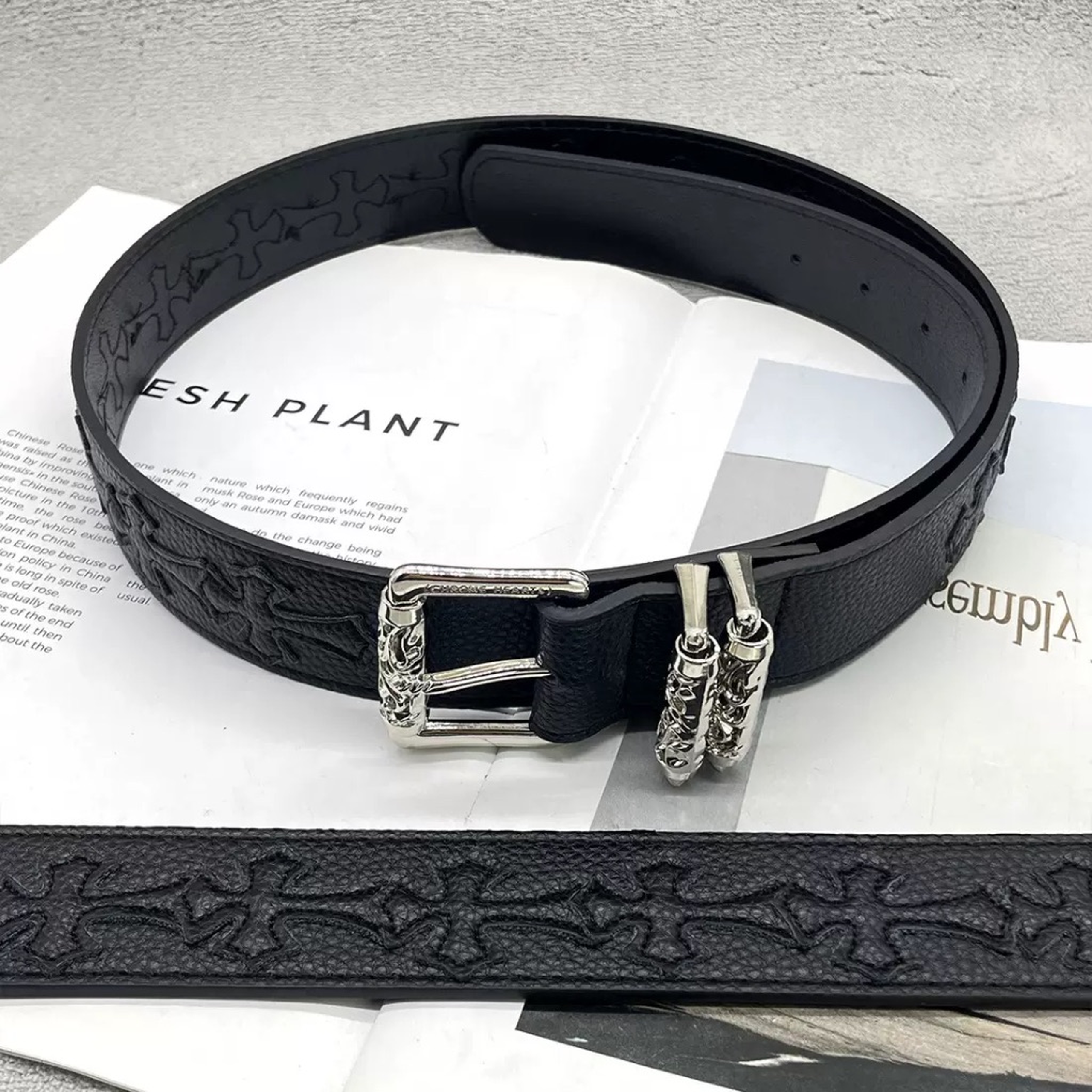 Chrome hearts belt